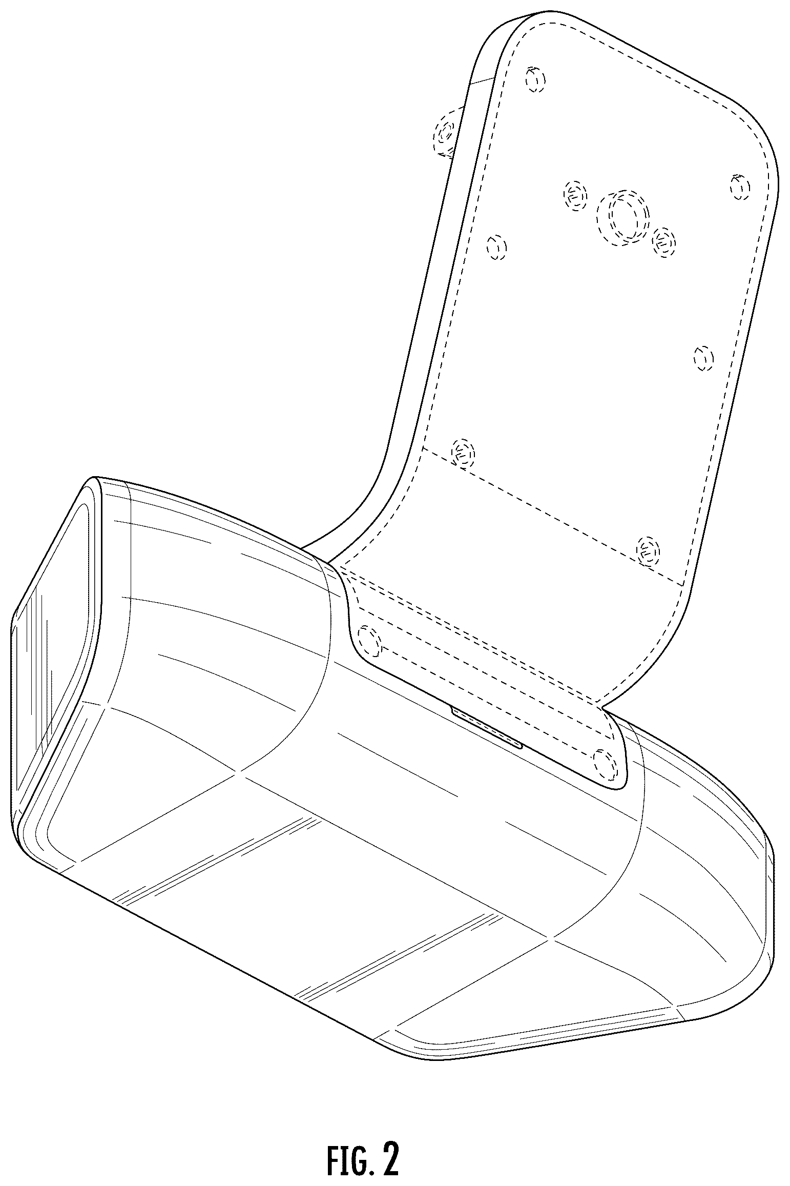 Patent USD1078122 Figure 2 – Lighting device