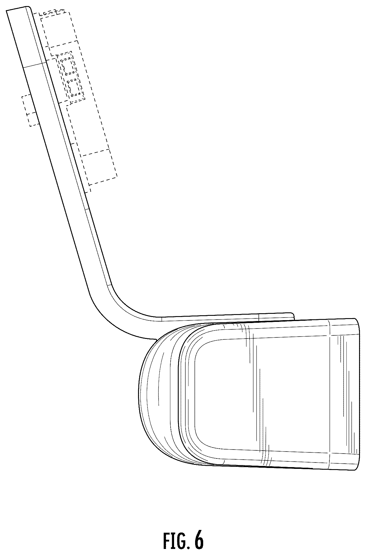 Patent USD1078122 Figure 6 – Lighting device