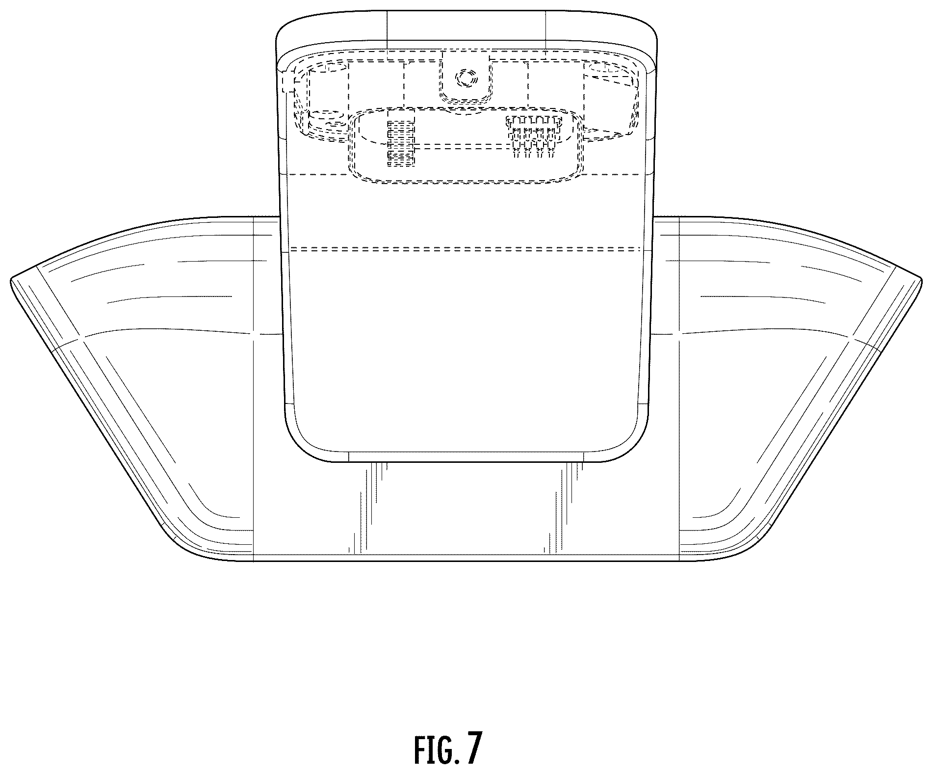 Patent USD1078122 Figure 7 – Lighting device