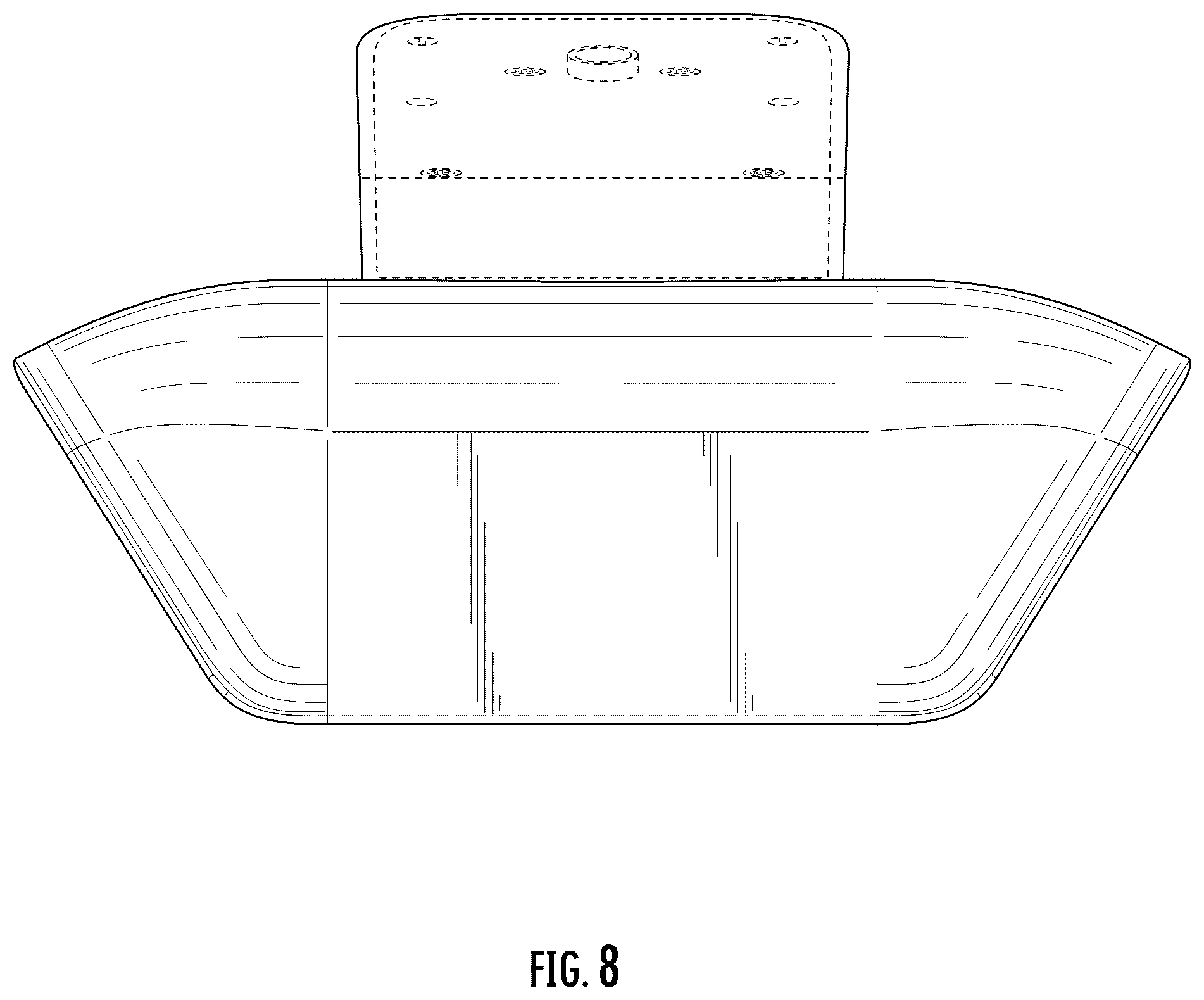 Patent USD1078122 Figure 8 – Lighting device