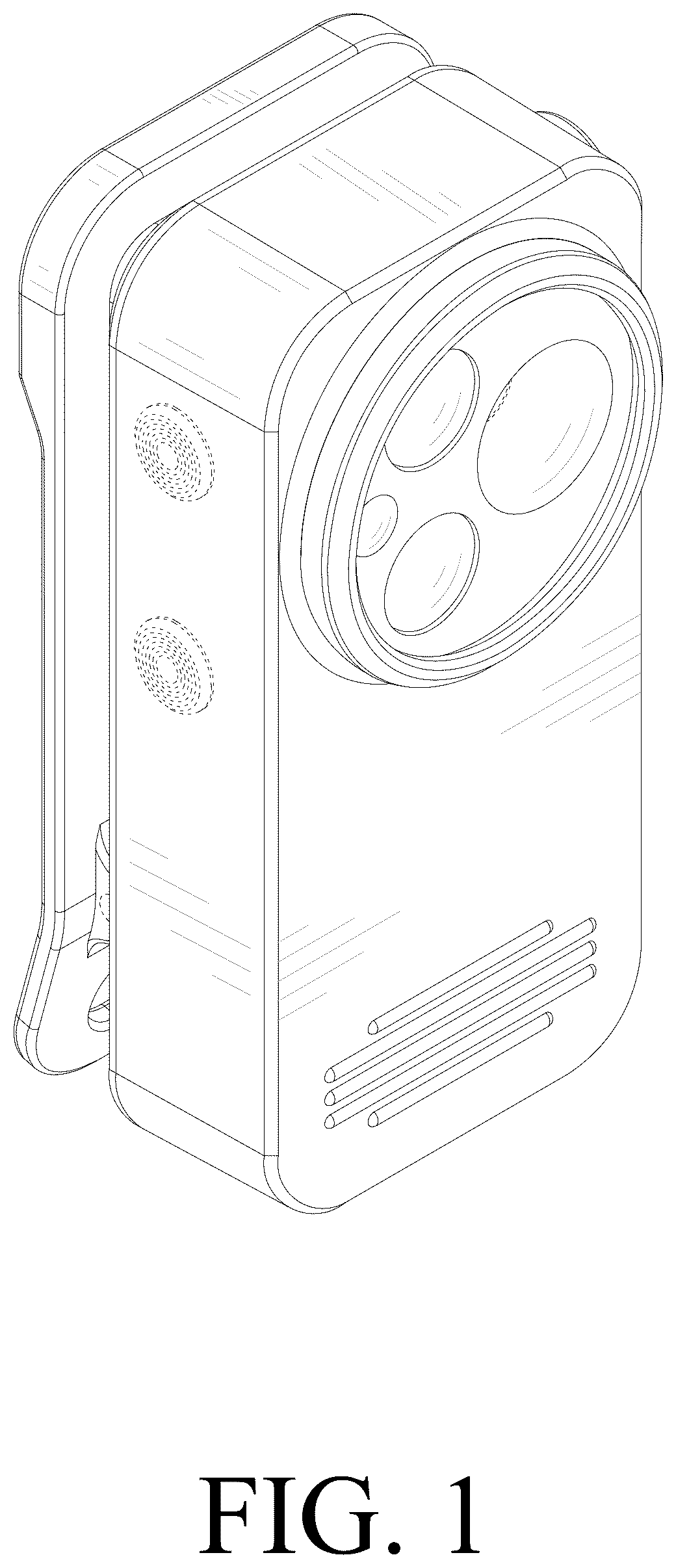 Patent USD1078123 — Clip light — Figure 1