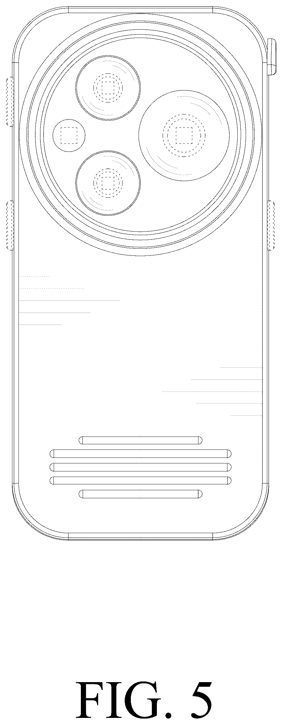 Patent USD1078123 Figure 5 – Clip light