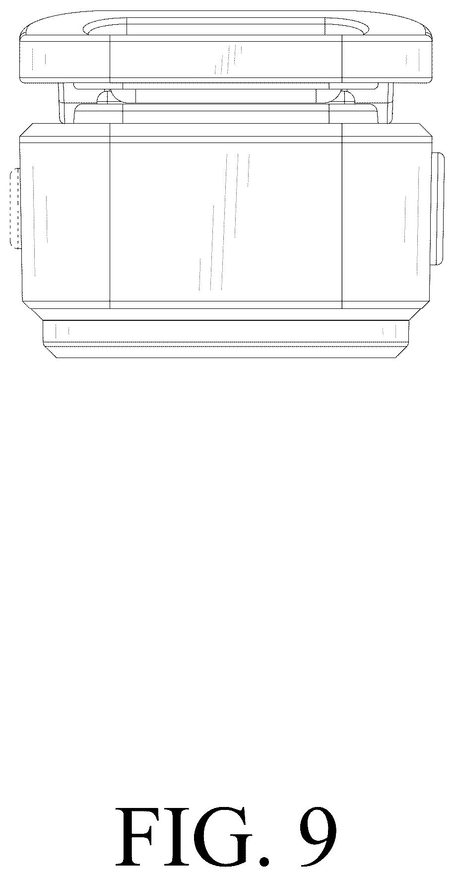 Patent USD1078123 Figure 9 – Clip light
