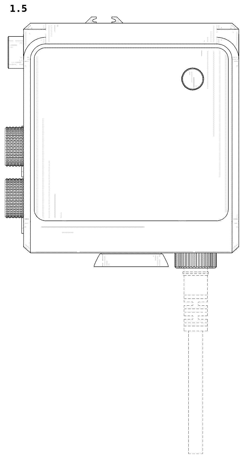 Patent USD1078124 Figure 5 – Photography light