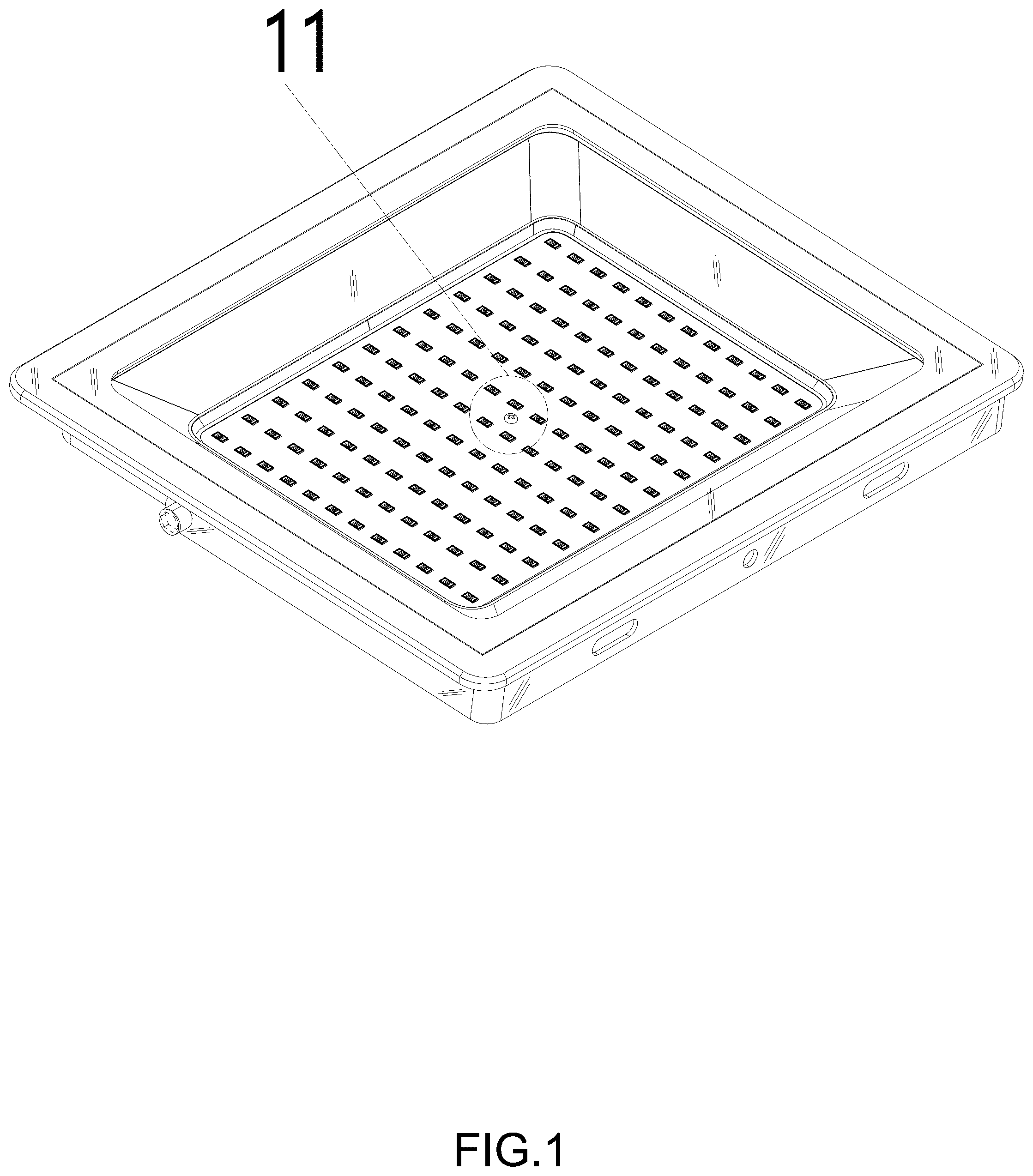 Patent USD1078125 Figure 1 – LED light