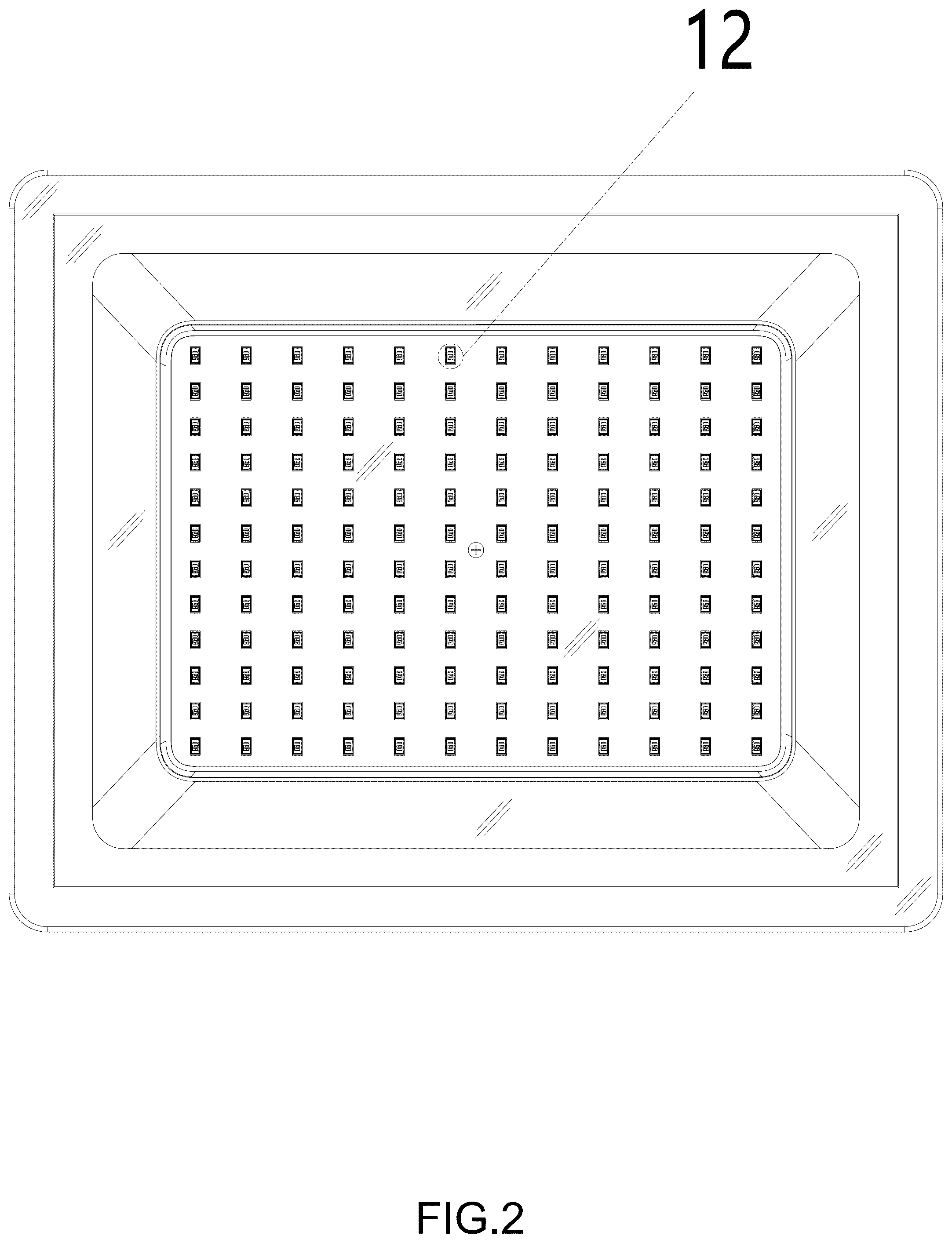 Patent USD1078125 Figure 2 – LED light