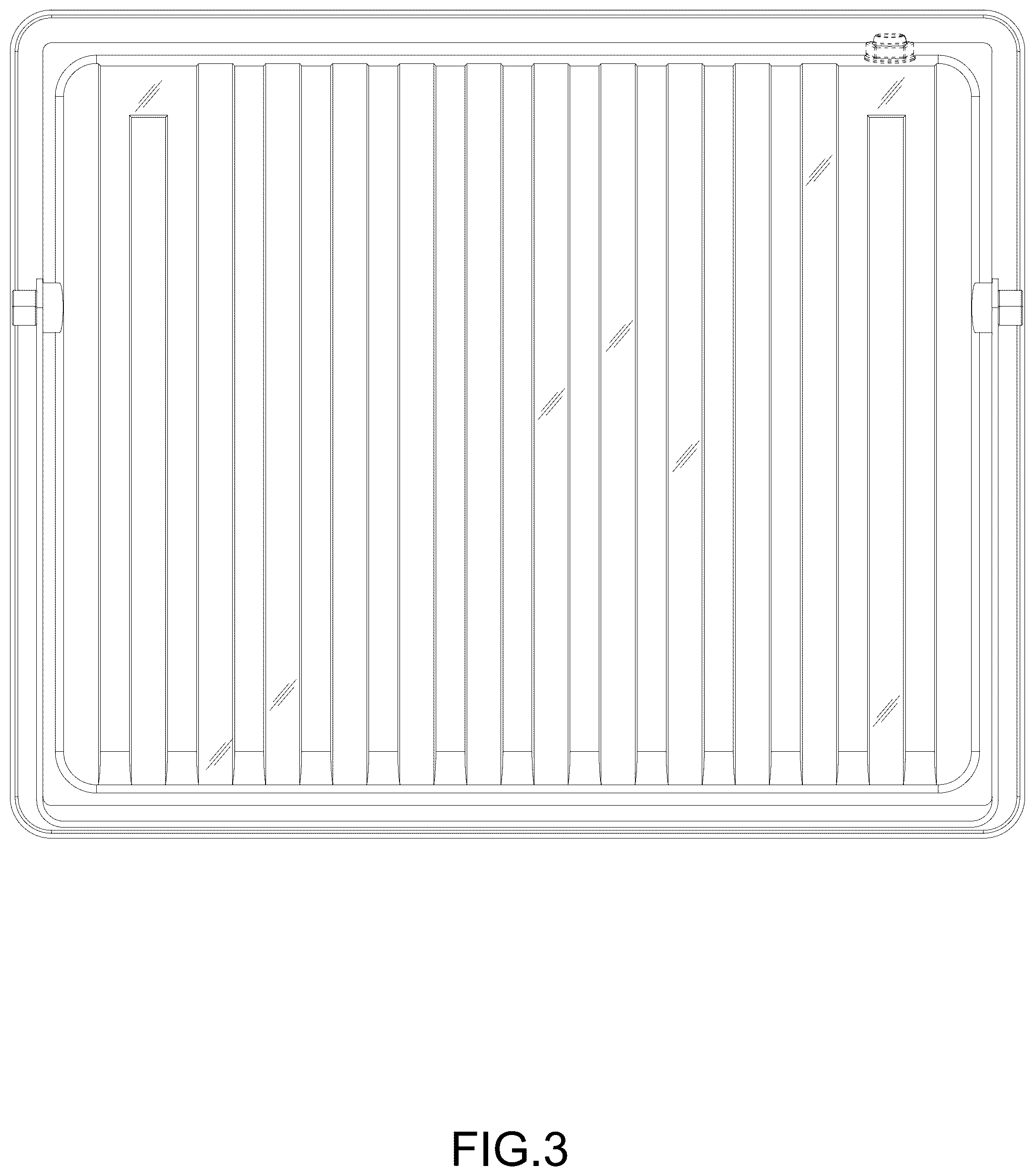 Patent USD1078125 Figure 3 – LED light