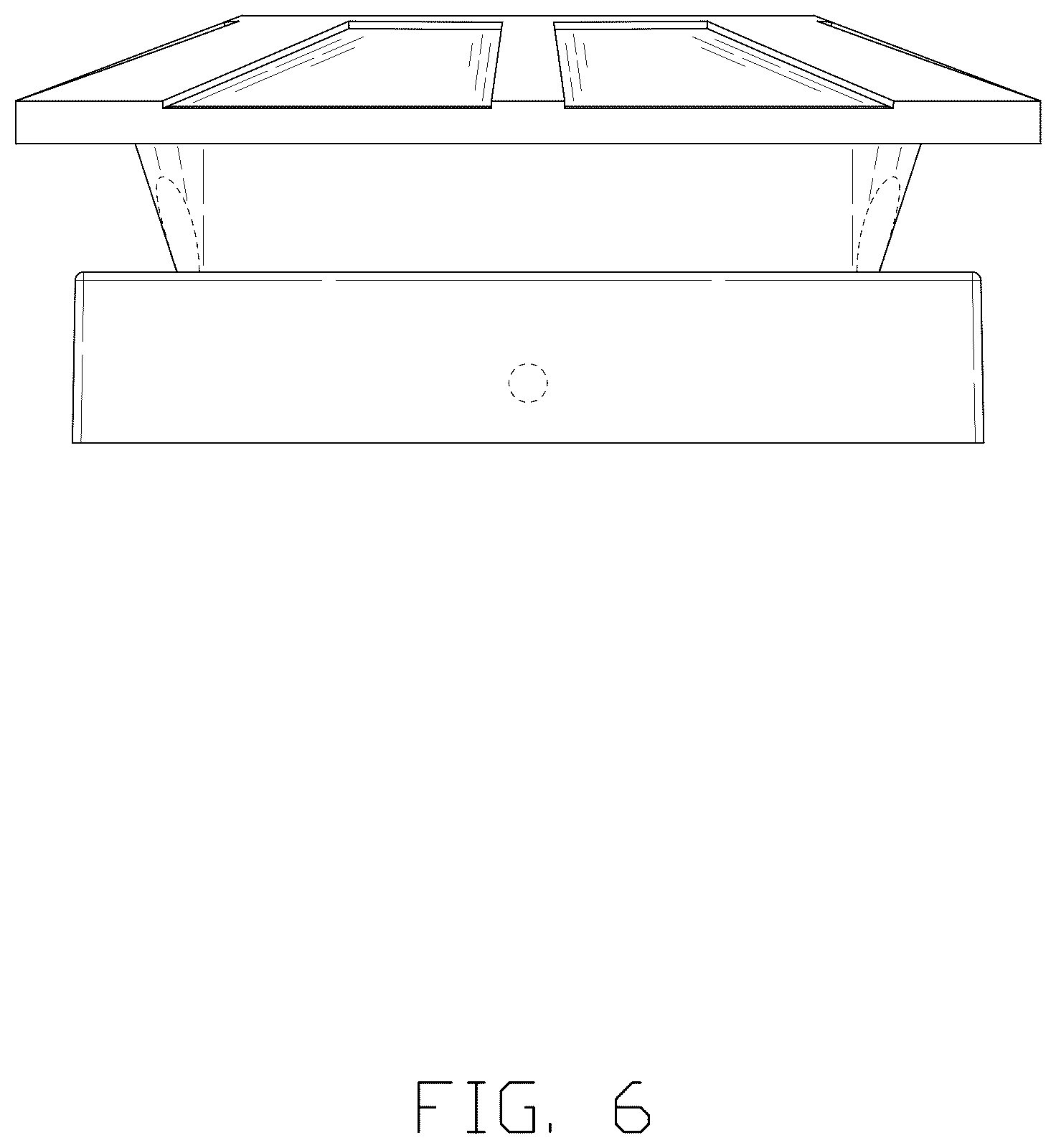 Patent USD1078128 Figure 6 – LED lamp