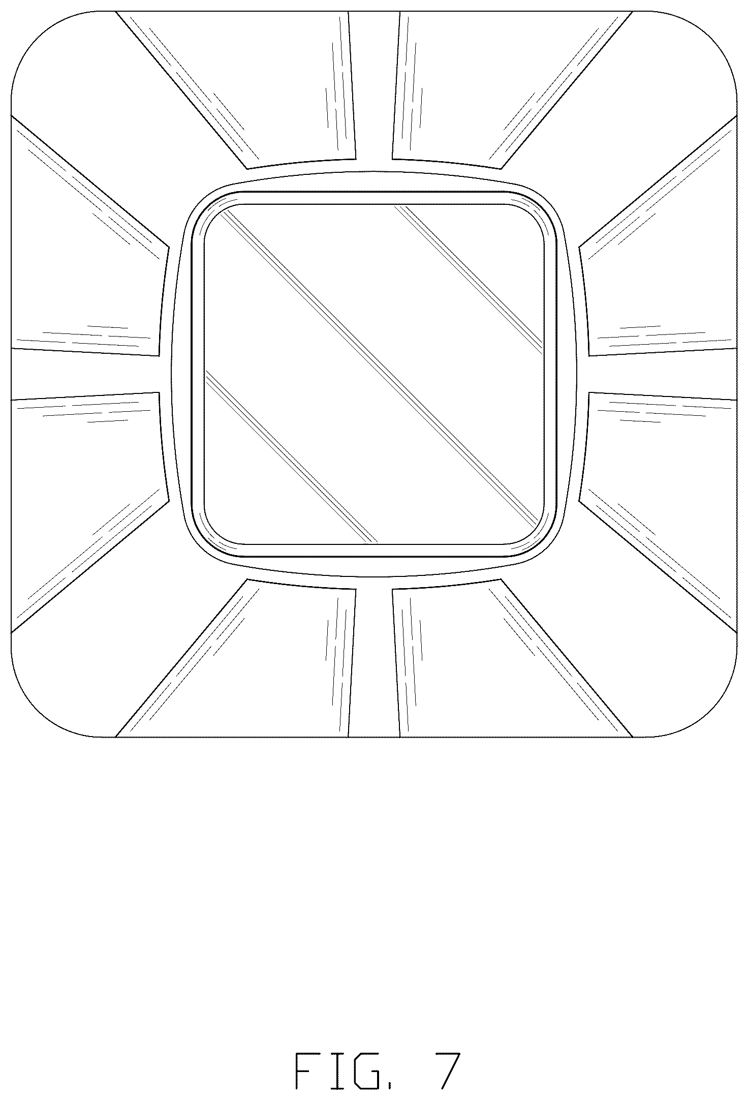Patent USD1078128 Figure 7 – LED lamp