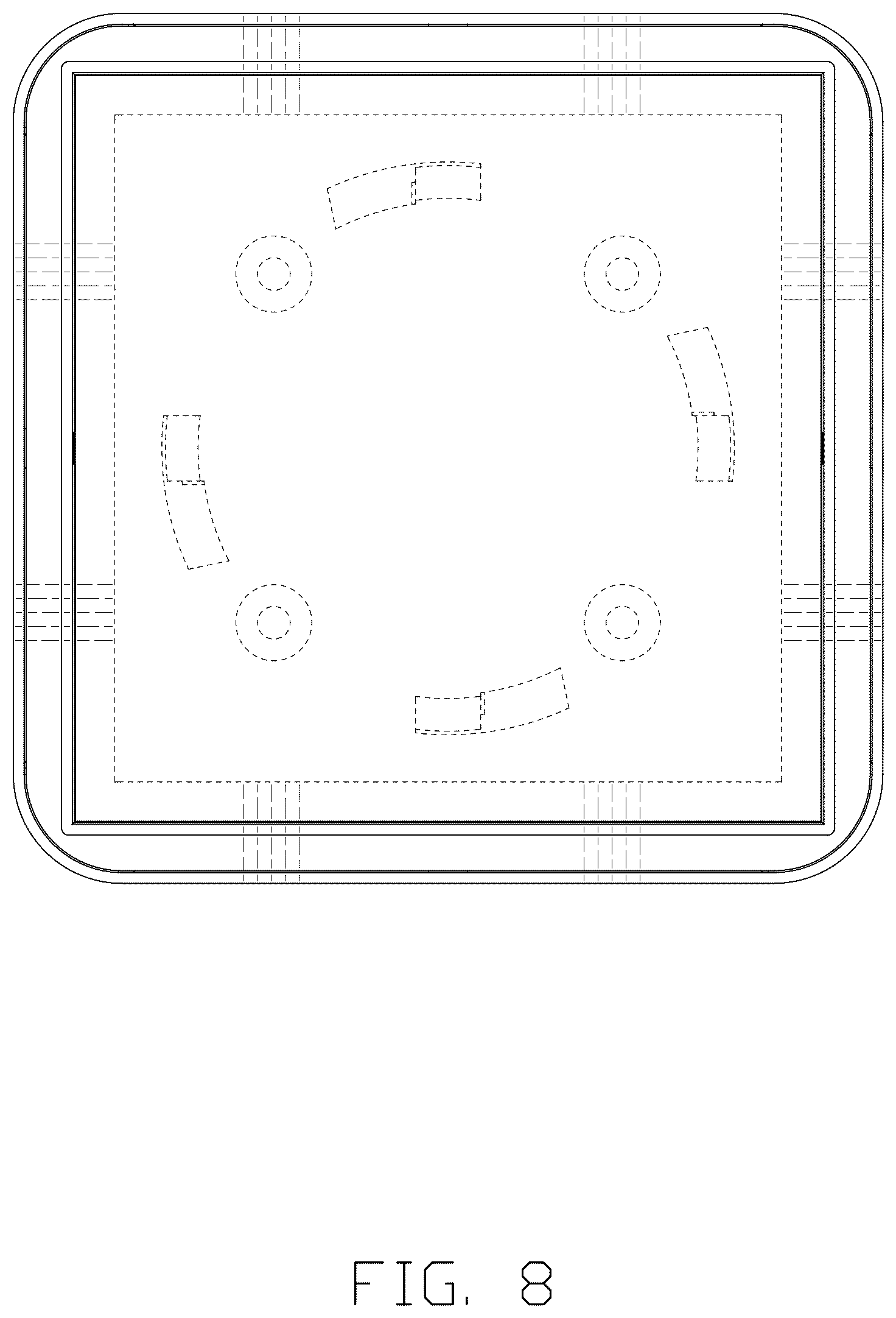 Patent USD1078128 Figure 8 – LED lamp