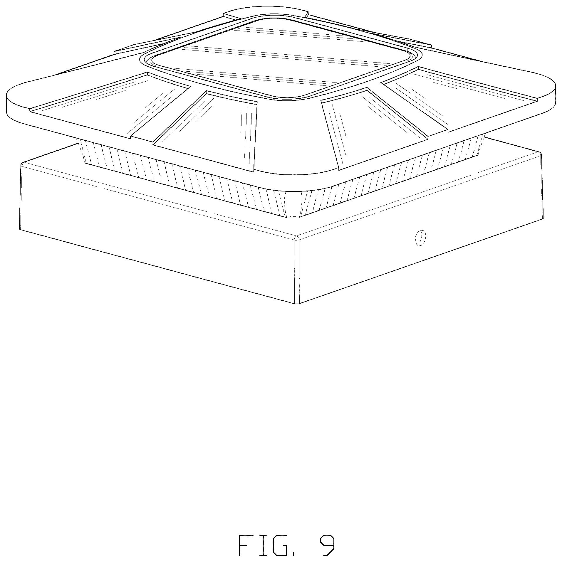 Patent USD1078128 Figure 9 – LED lamp