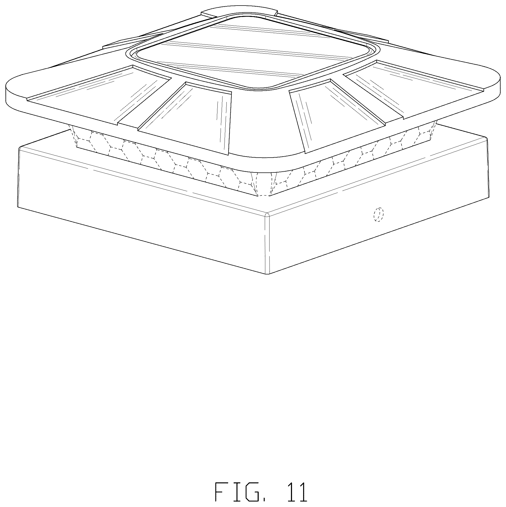 Patent USD1078128 Figure 11 – LED lamp