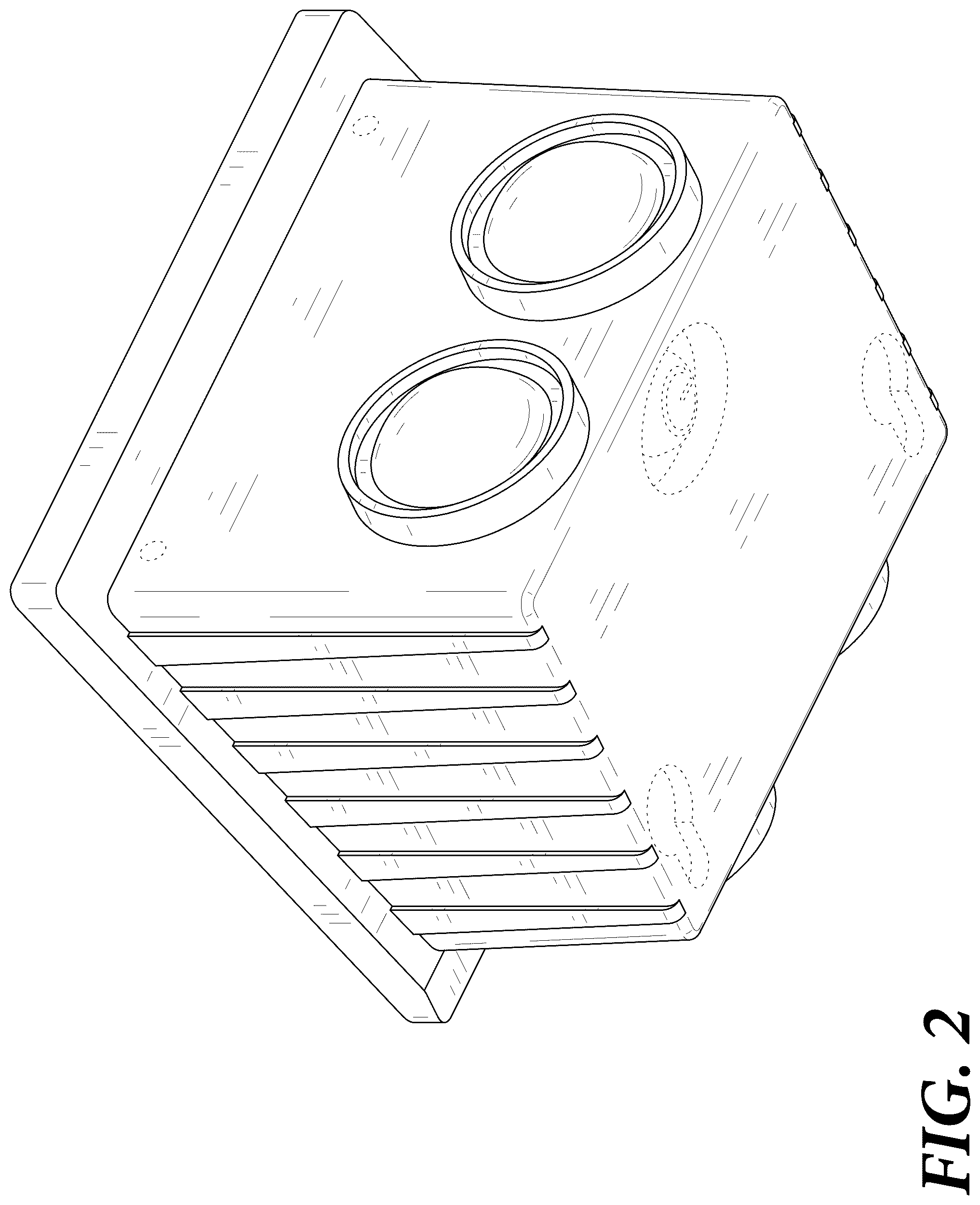 Patent USD1078130 Figure 2 – Solar wall light