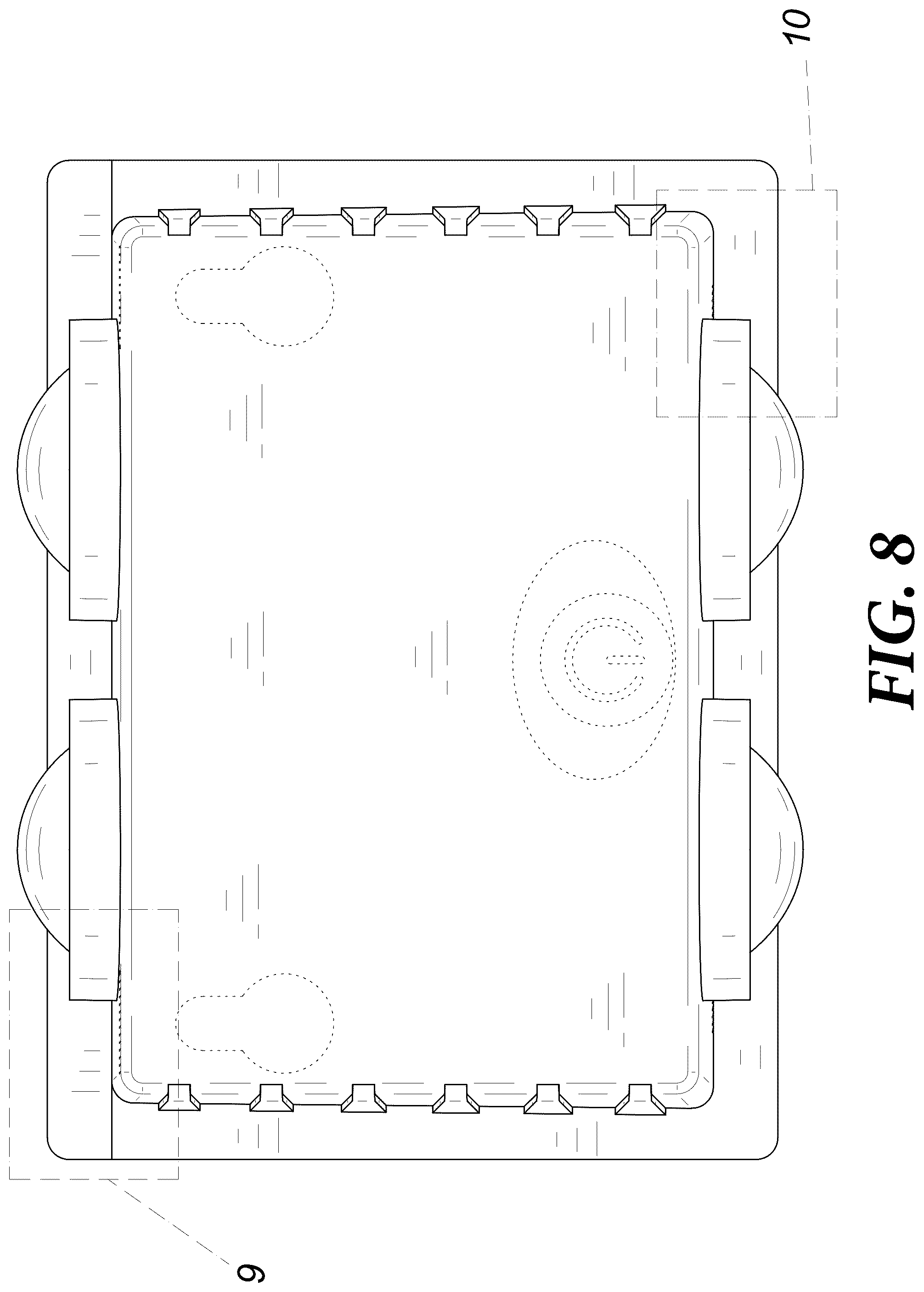 Patent USD1078130 Figure 8 – Solar wall light