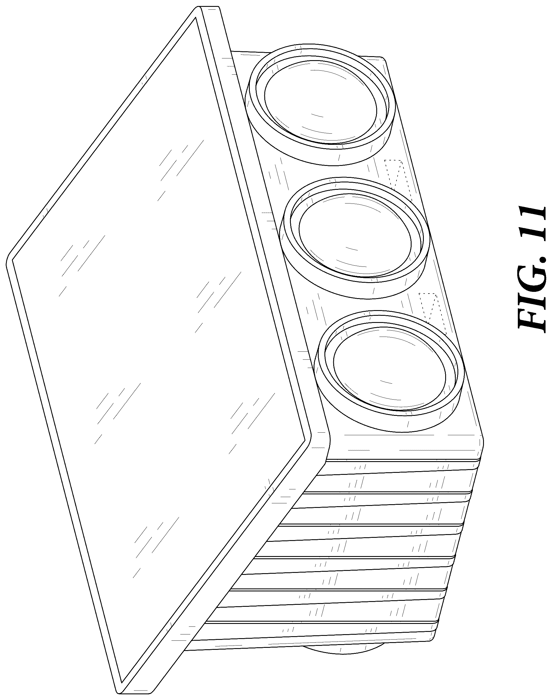 Patent USD1078130 Figure 10 – Solar wall light