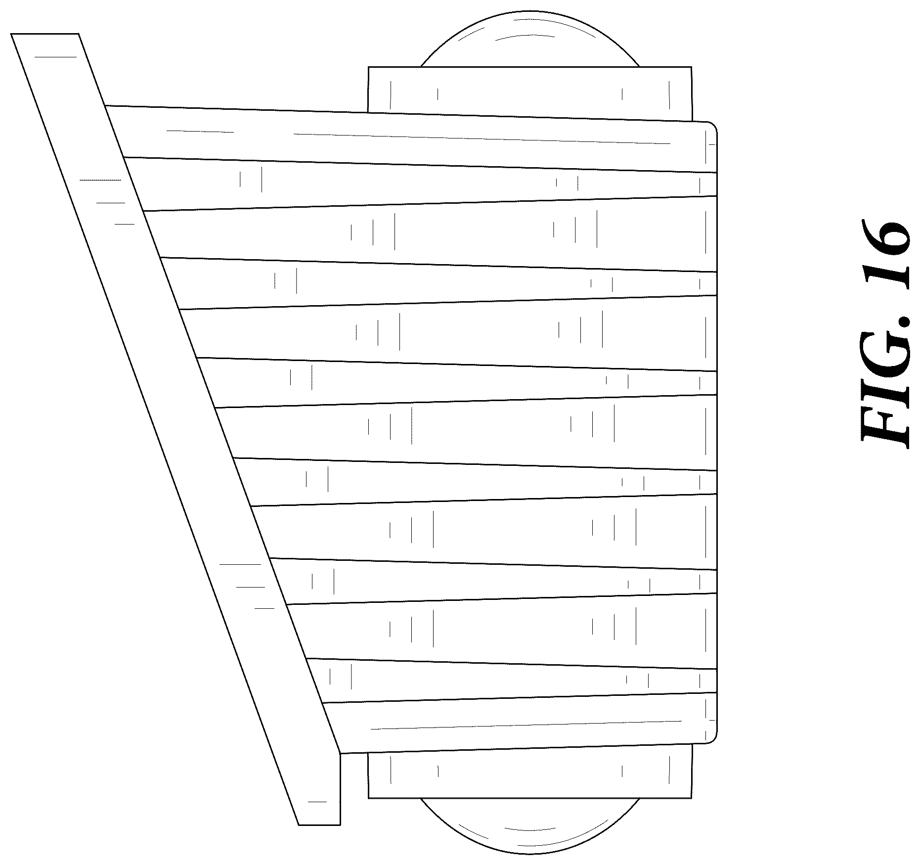 Patent USD1078130 Figure 15 – Solar wall light