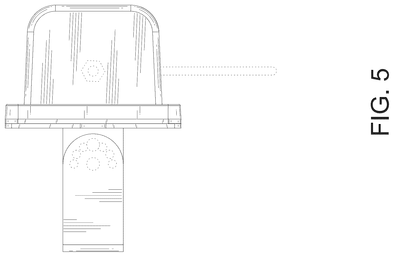 Patent USD1078131 Figure 5 – Solar LED light
