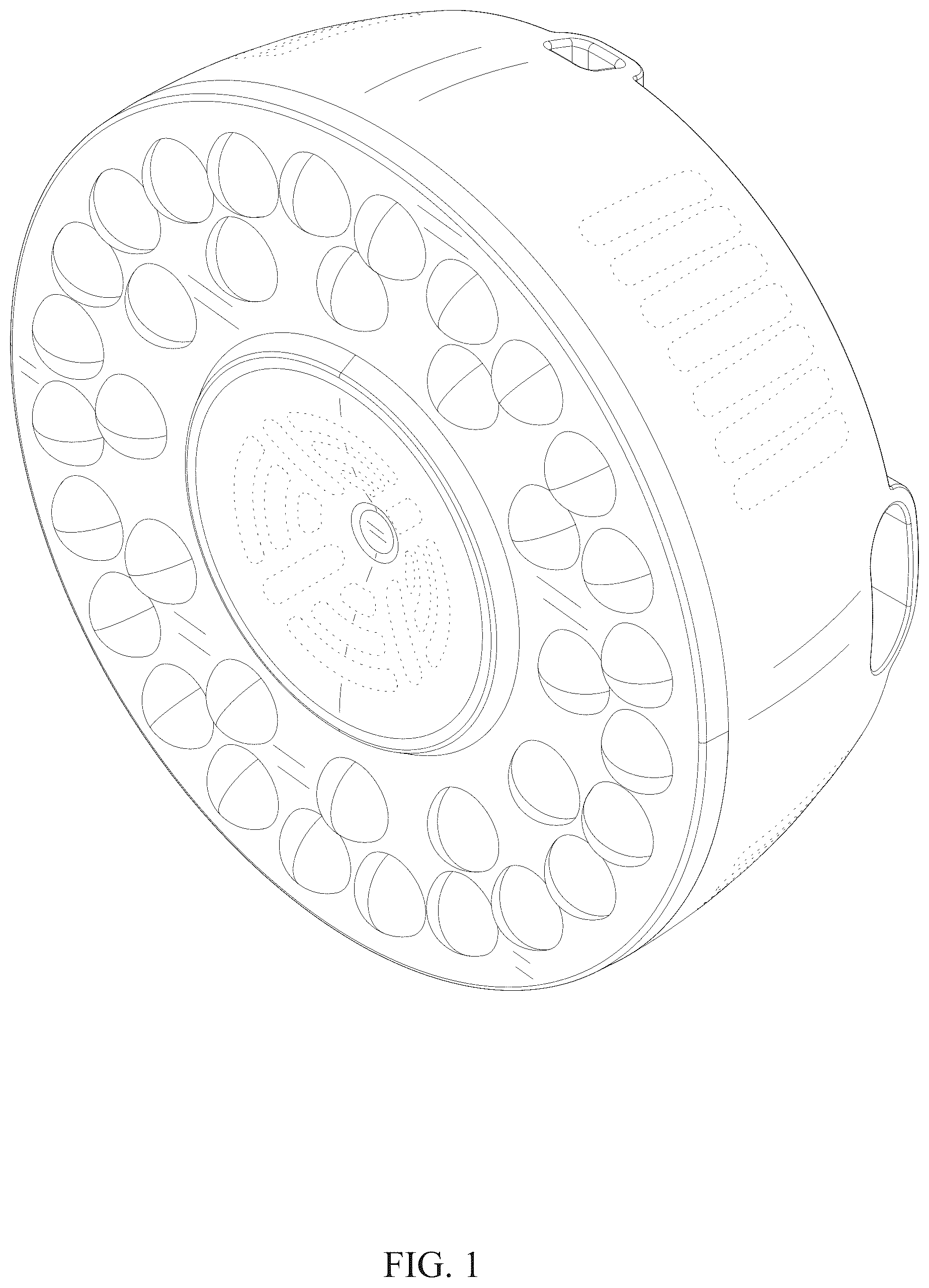 Patent USD1078134 Figure 1 – Puck light