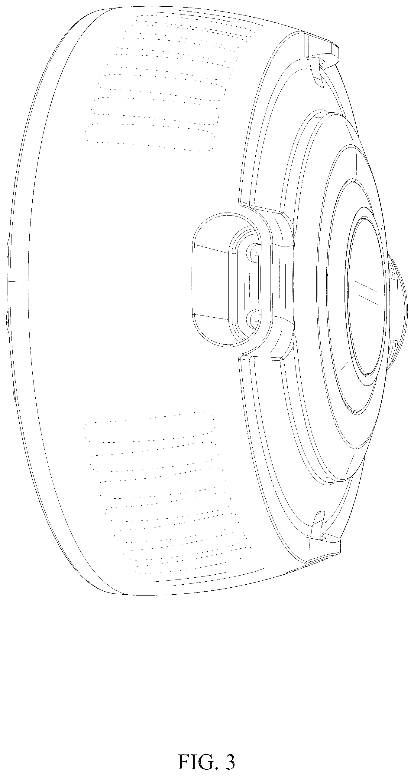 Patent USD1078134 Figure 3 – Puck light