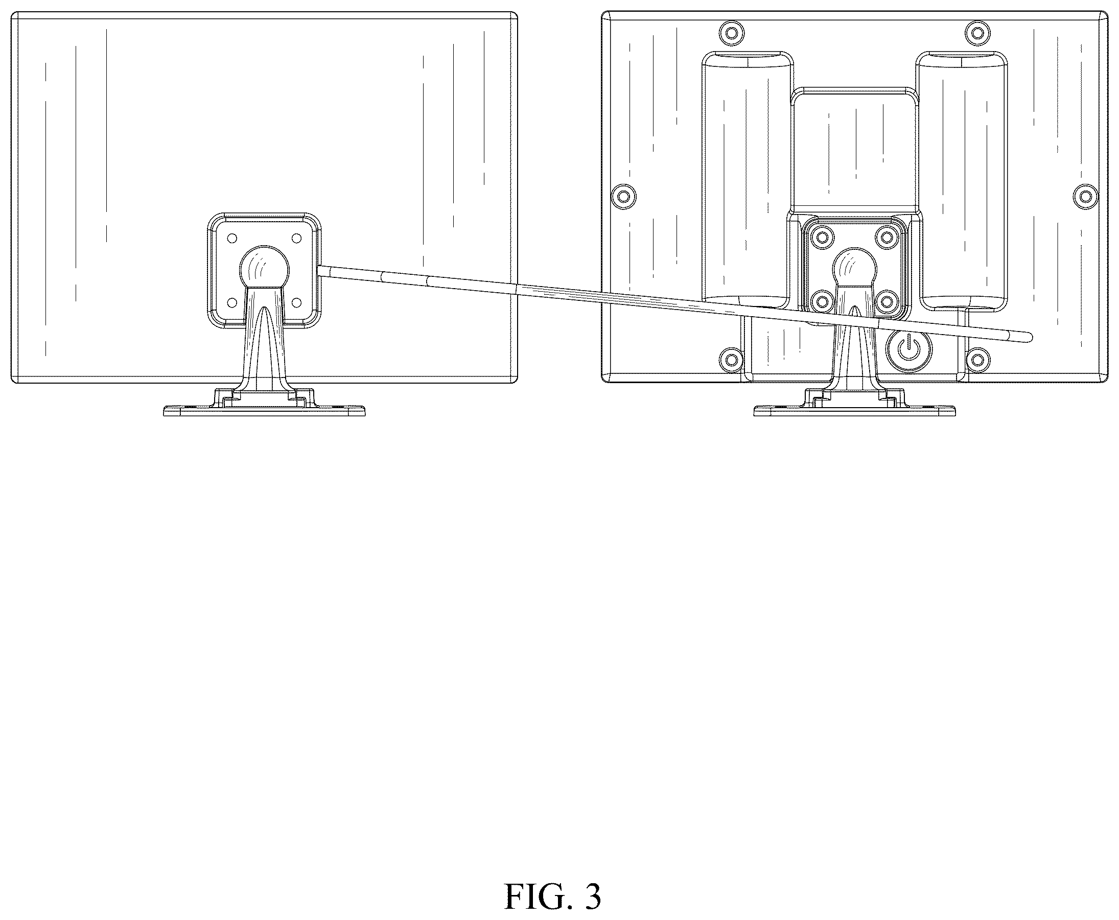 Patent USD1078136 Figure 3 – Solar powered wall lamp
