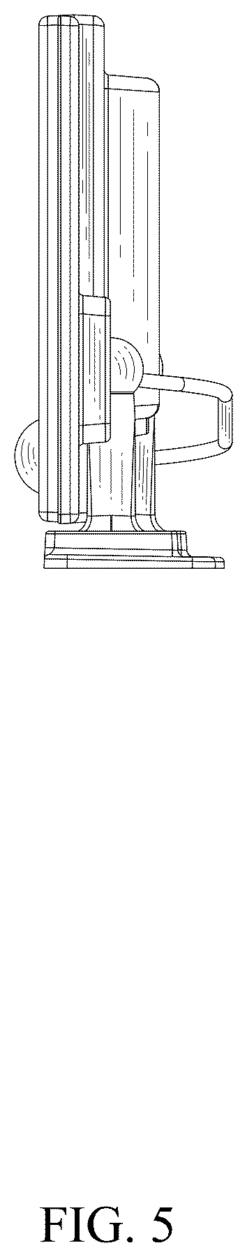 Patent USD1078136 Figure 5 – Solar powered wall lamp
