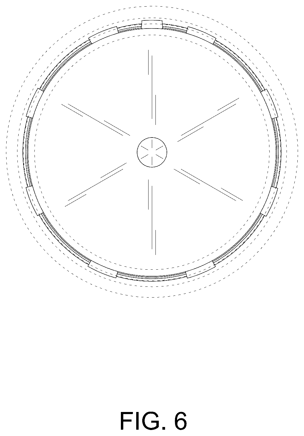 Patent USD1078140 Figure 6 – Candle lamp