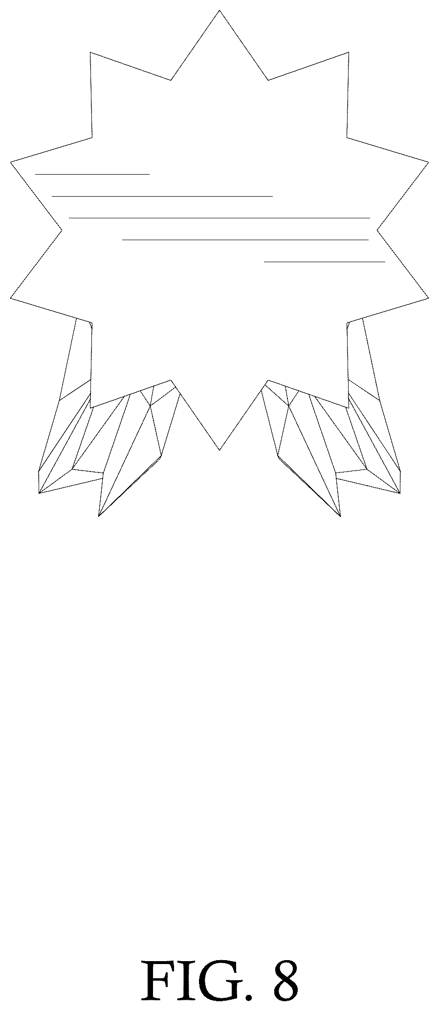 Patent USD1078141 Figure 8 – Decorative lamp