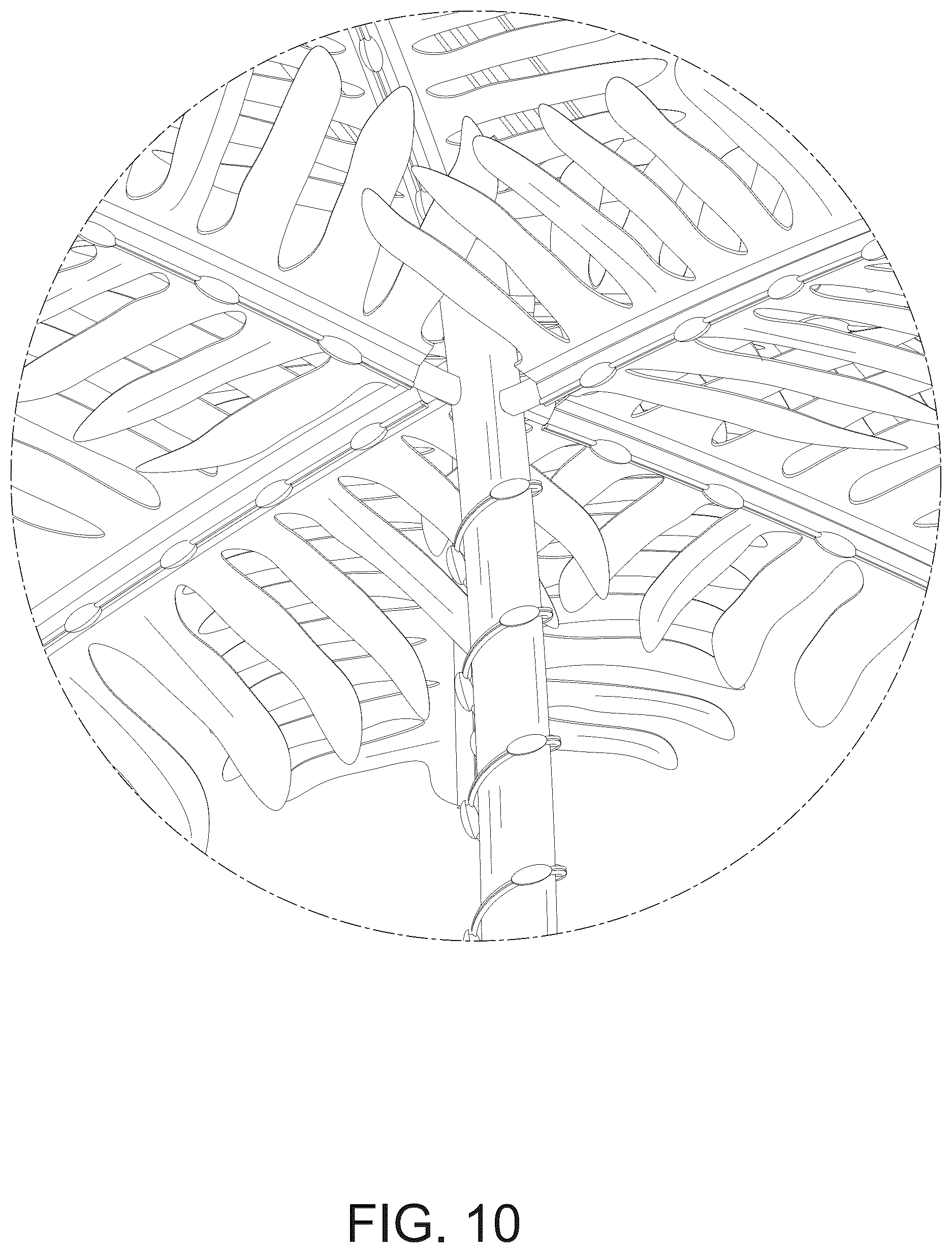 Patent USD1078142 Figure 10 – Tree lamp