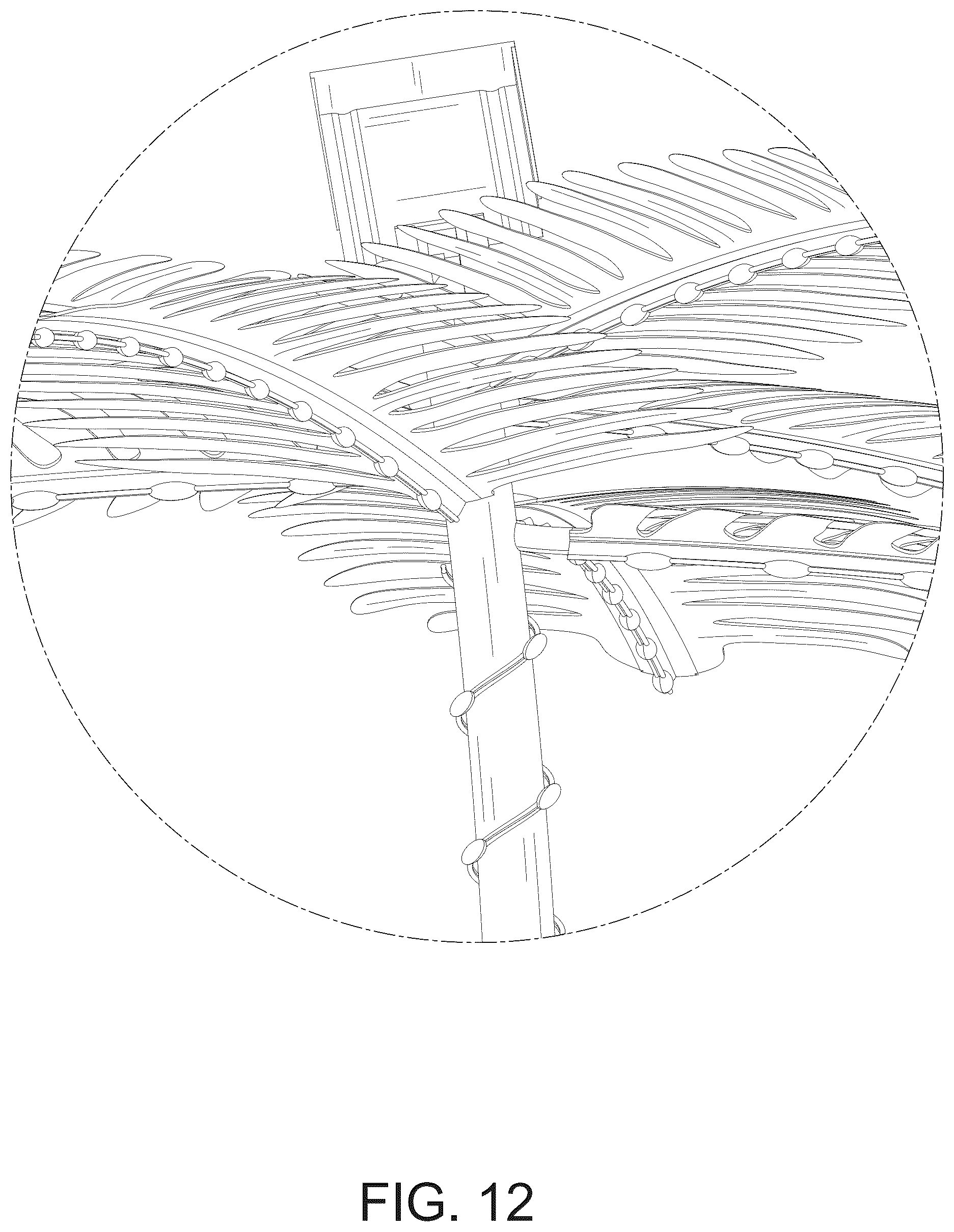 Patent USD1078142 Figure 12 – Tree lamp