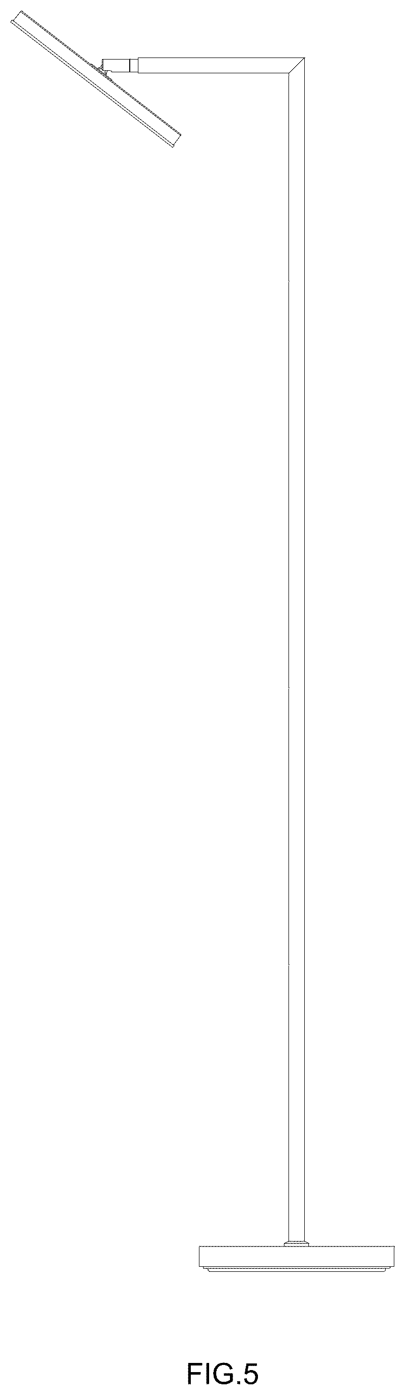 Patent USD1078143 Figure 5 – Floor lamp
