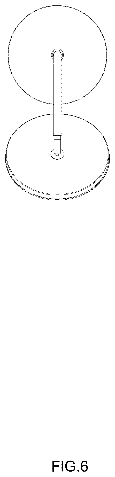 Patent USD1078143 Figure 6 – Floor lamp