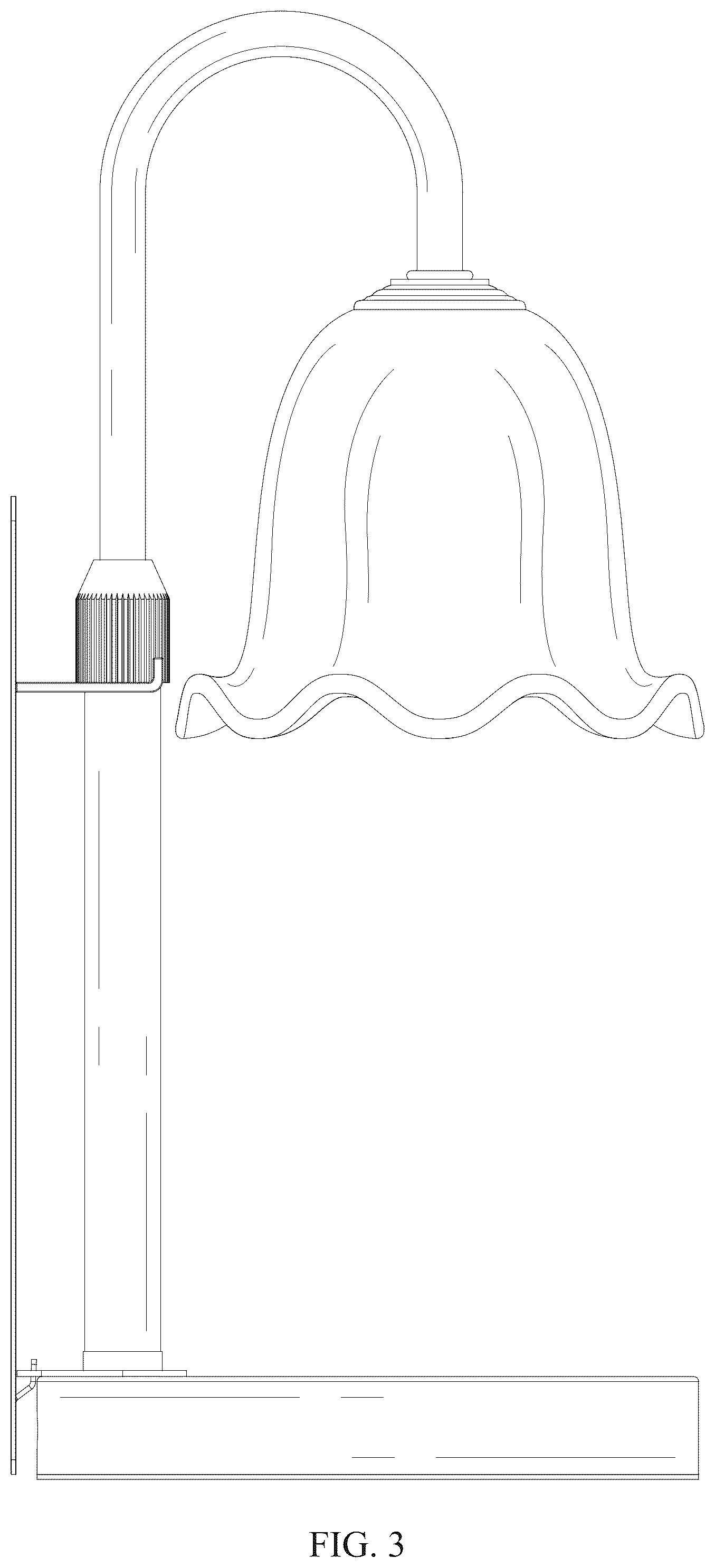 Patent USD1078144 Figure 3 – Candle warmer lamp