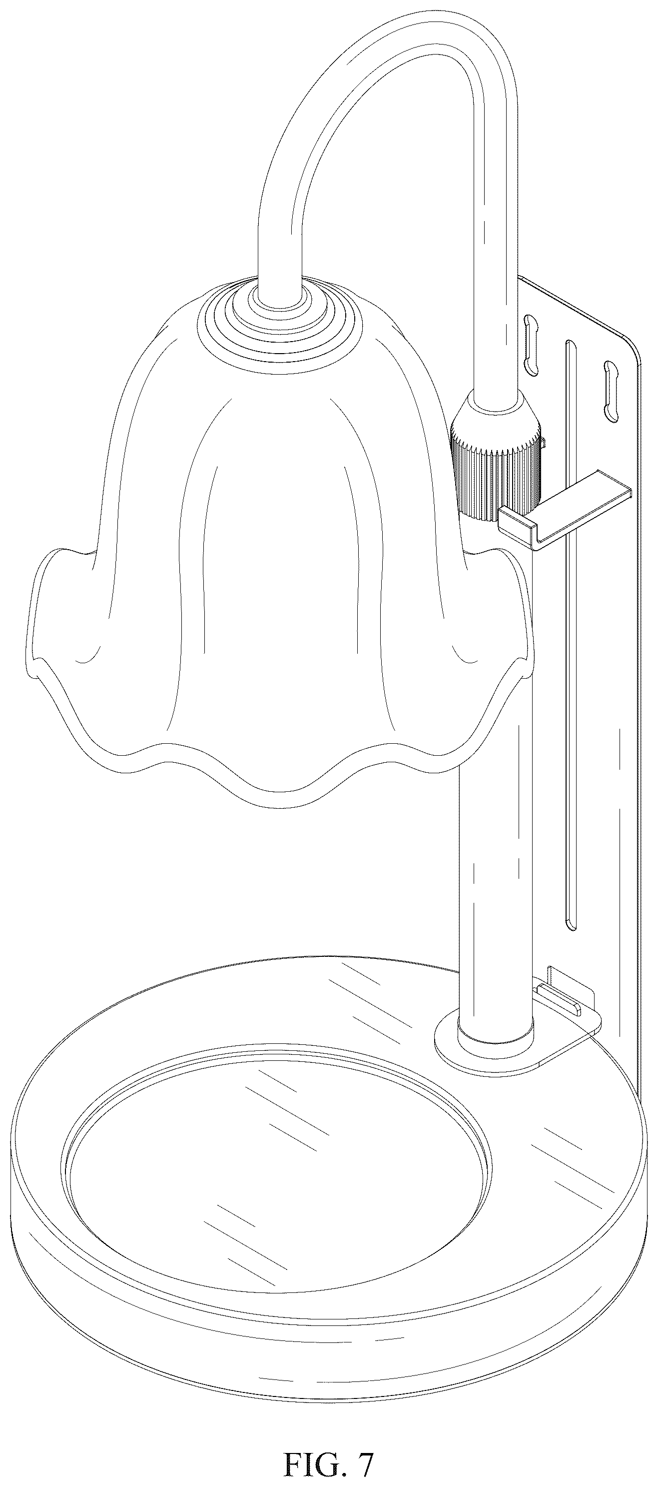 Patent USD1078144 Figure 7 – Candle warmer lamp
