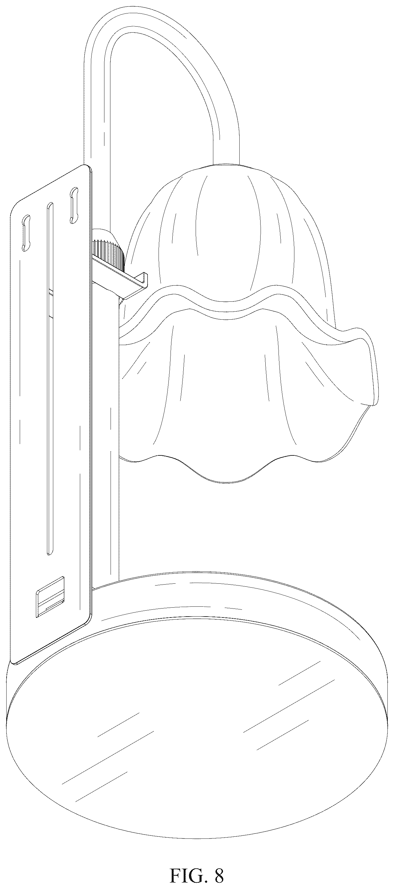 Patent USD1078144 Figure 8 – Candle warmer lamp