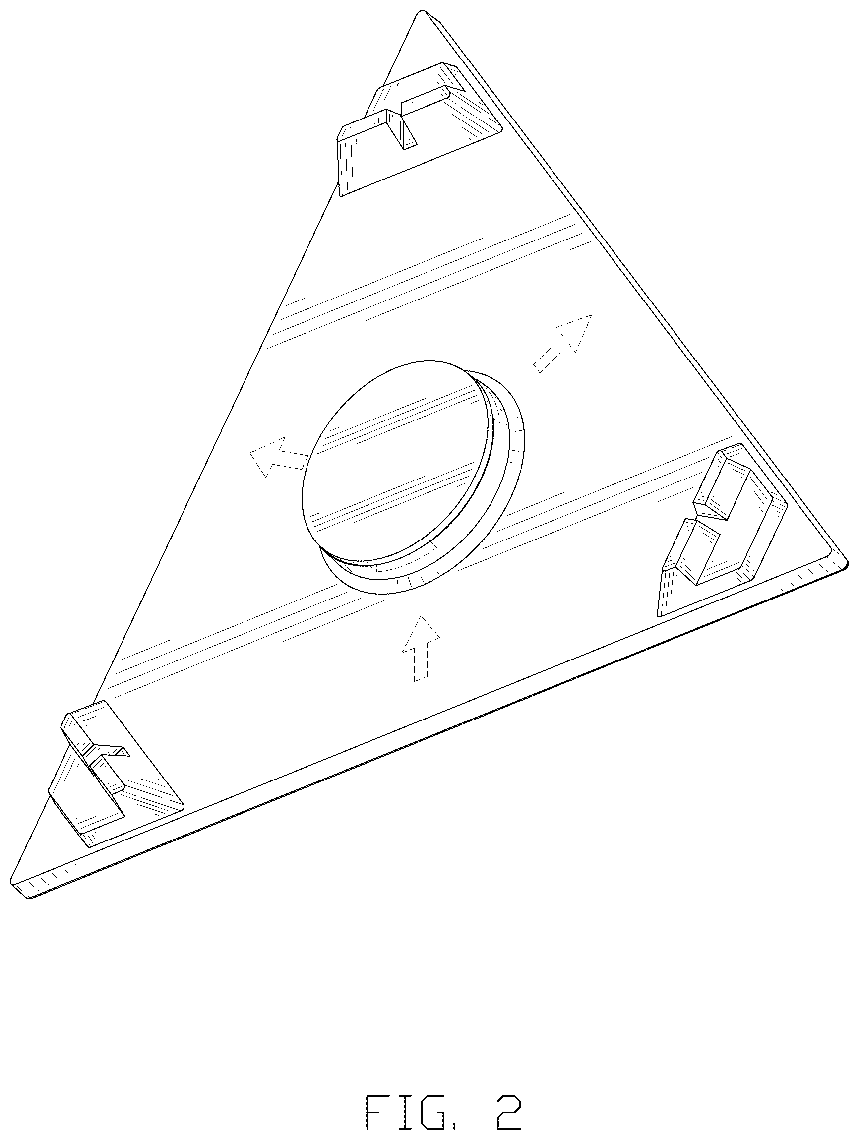 Patent USD1078145 Figure 2 – LED lamp