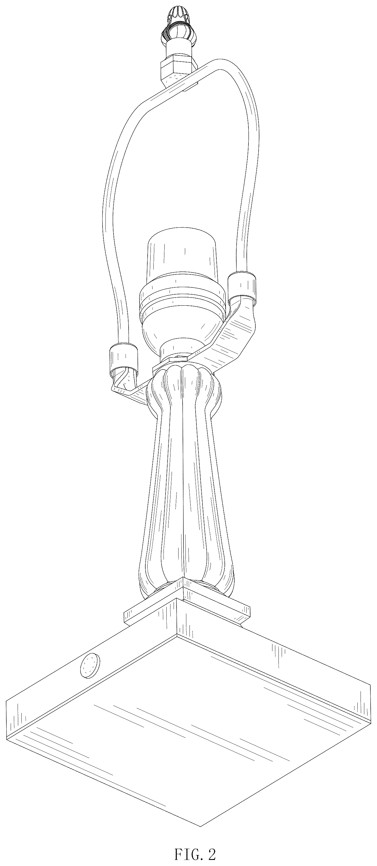 Patent USD1078147 Figure 2 – Lampholder