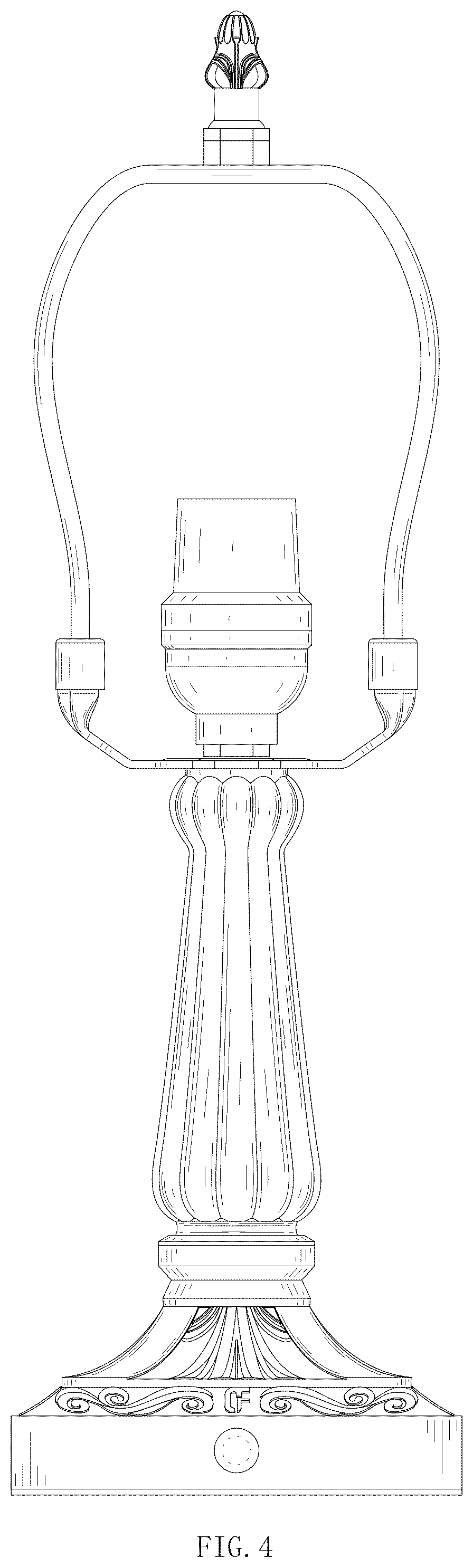 Patent USD1078147 Figure 4 – Lampholder