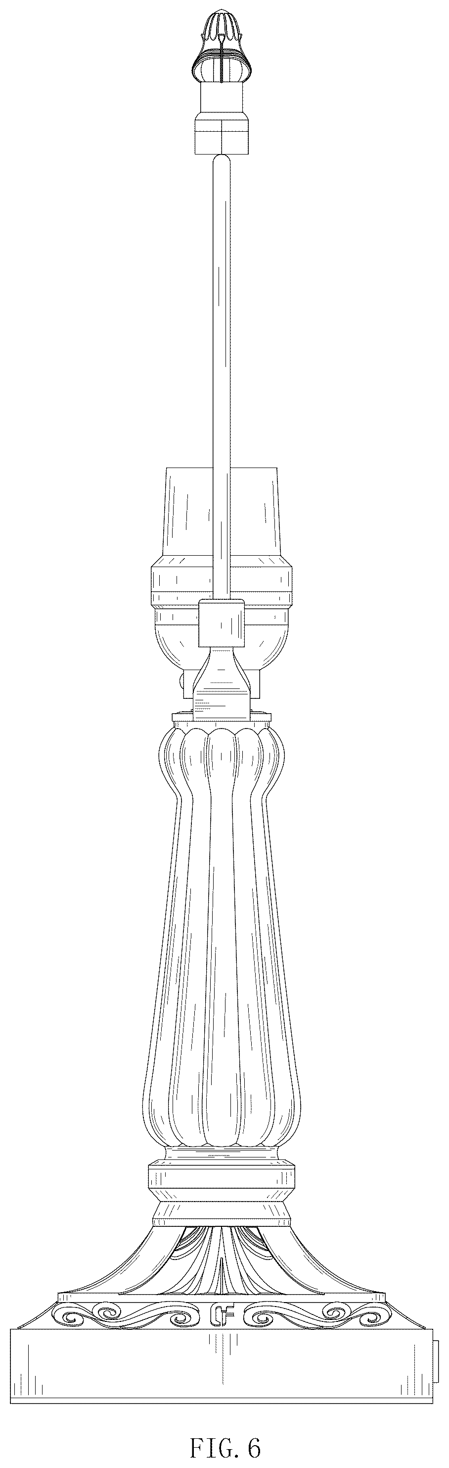 Patent USD1078147 Figure 6 – Lampholder