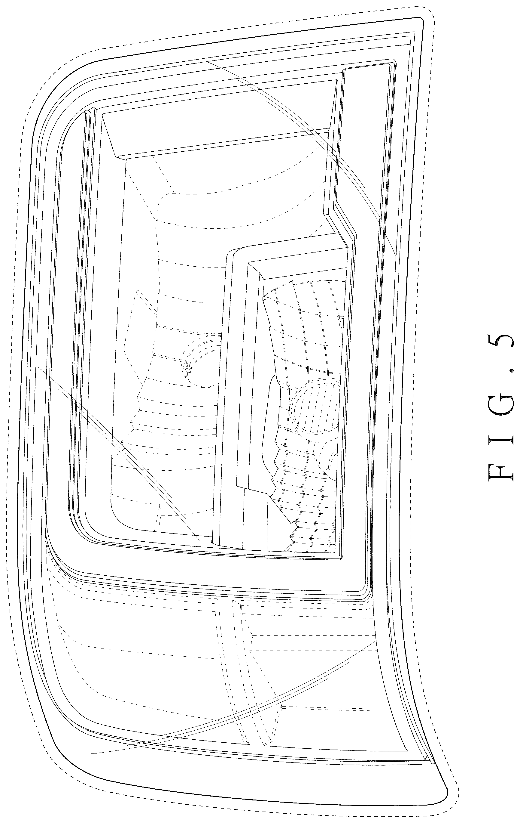 Patent USD1078148 Figure 5 – Vehicle headlight