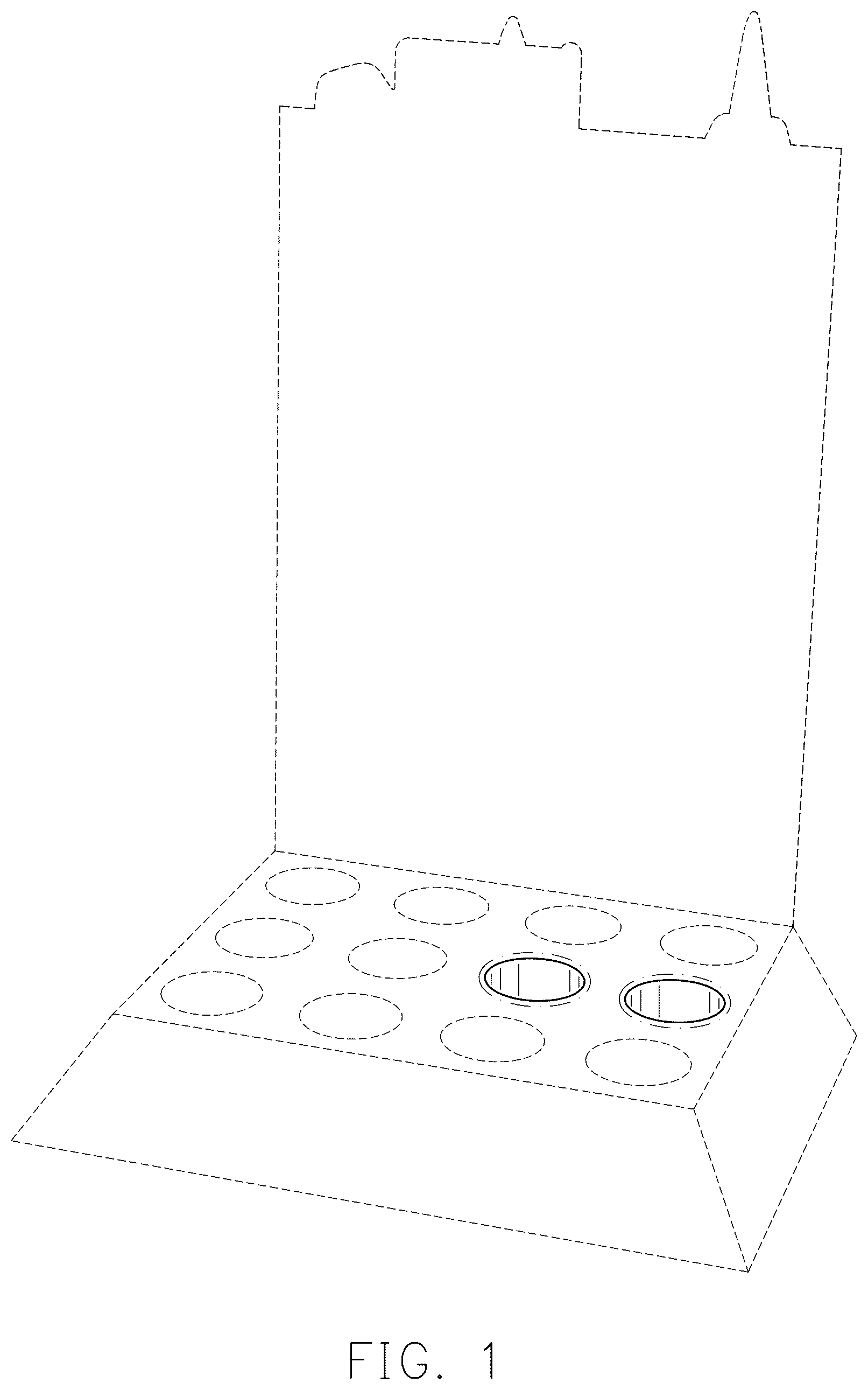Patent USD1078150 Figure 1 – Lighter tray