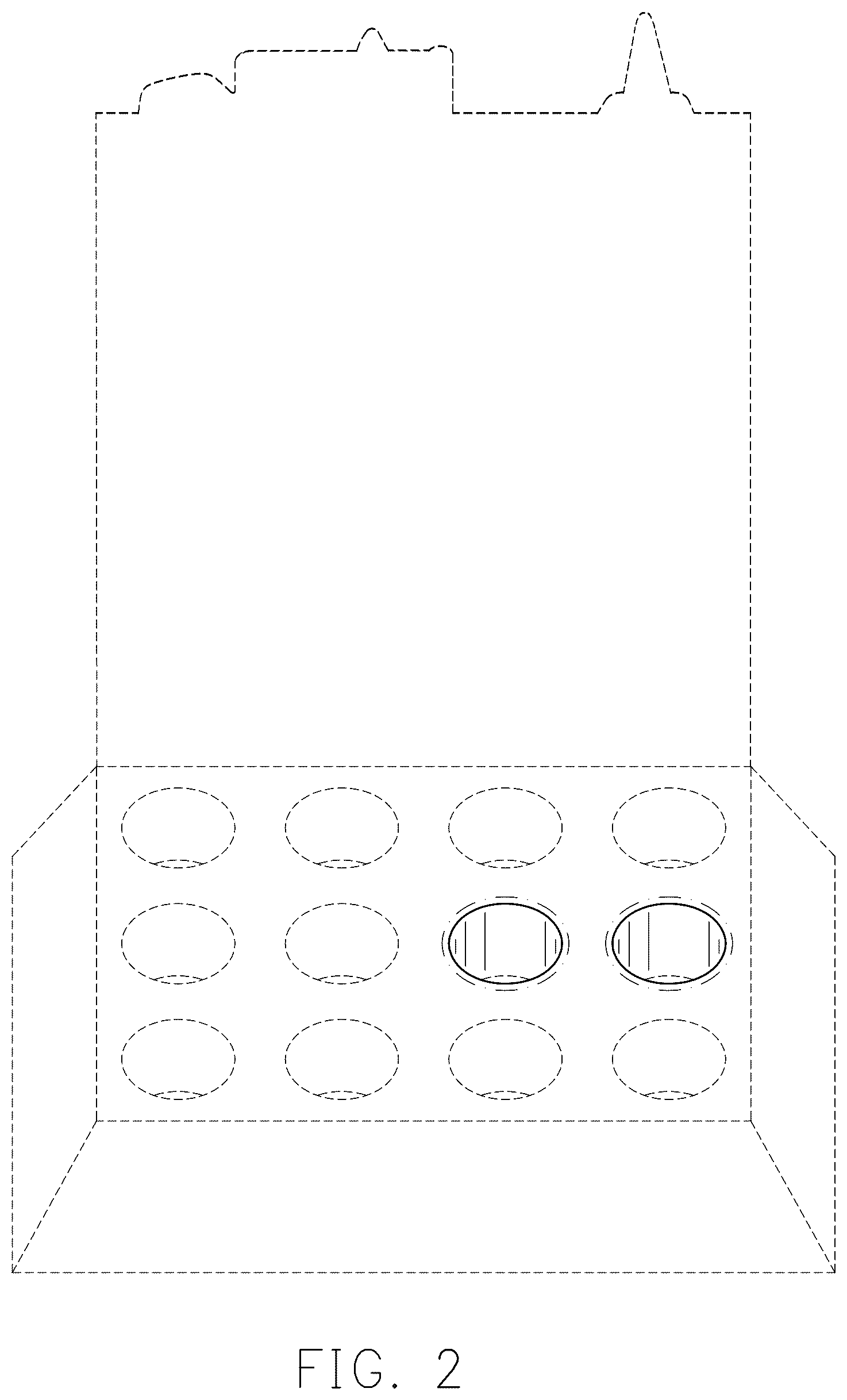 Patent USD1078150 Figure 2 – Lighter tray