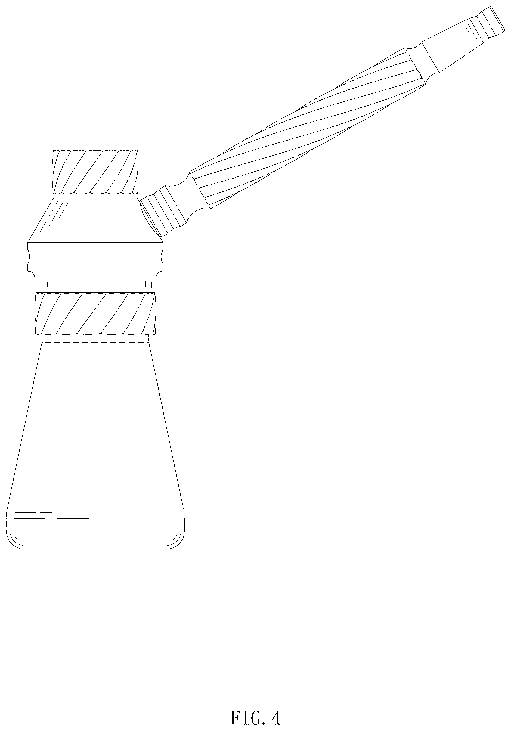 Patent USD1078154 Figure 4 – Portable hookah