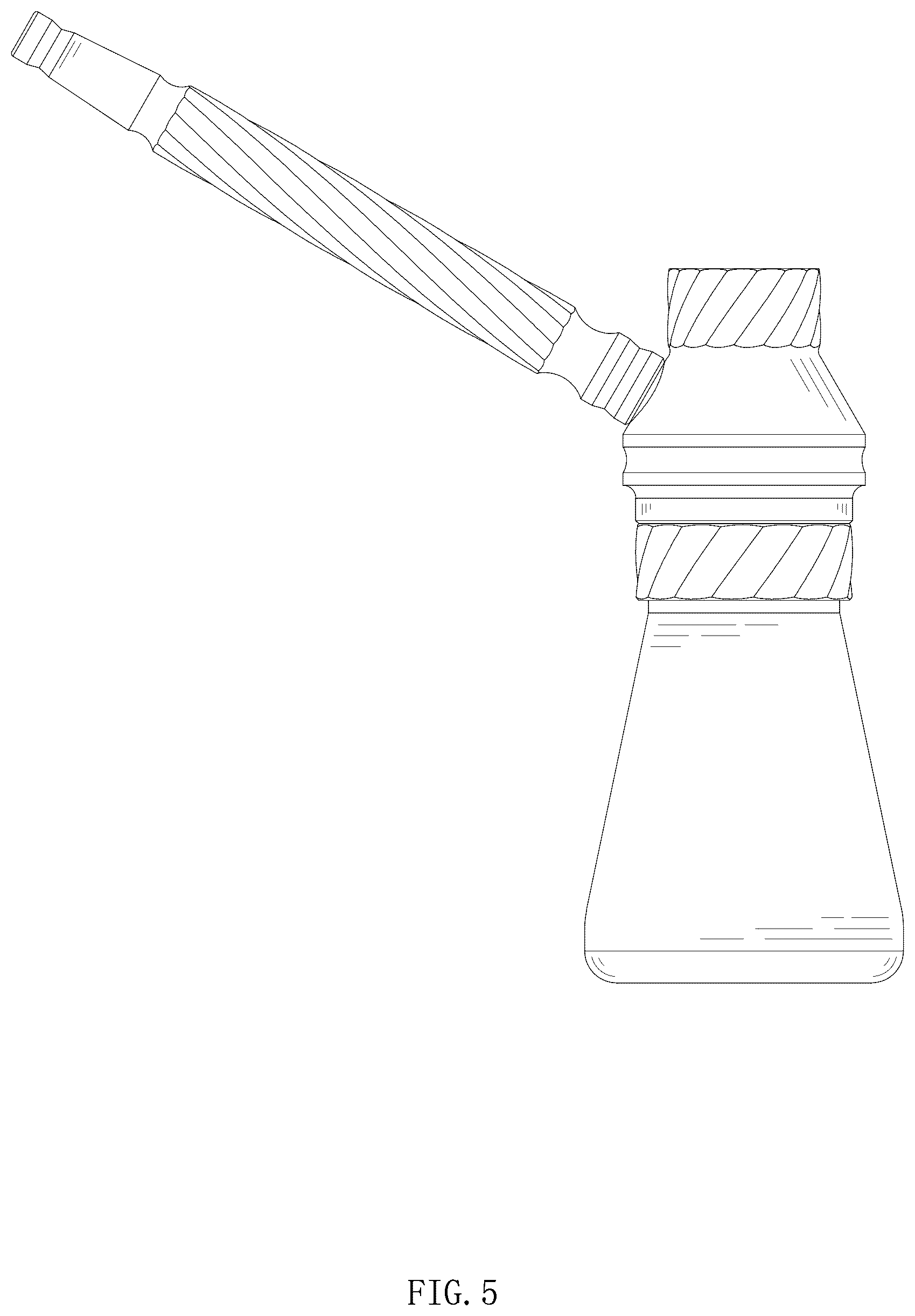 Patent USD1078154 Figure 5 – Portable hookah