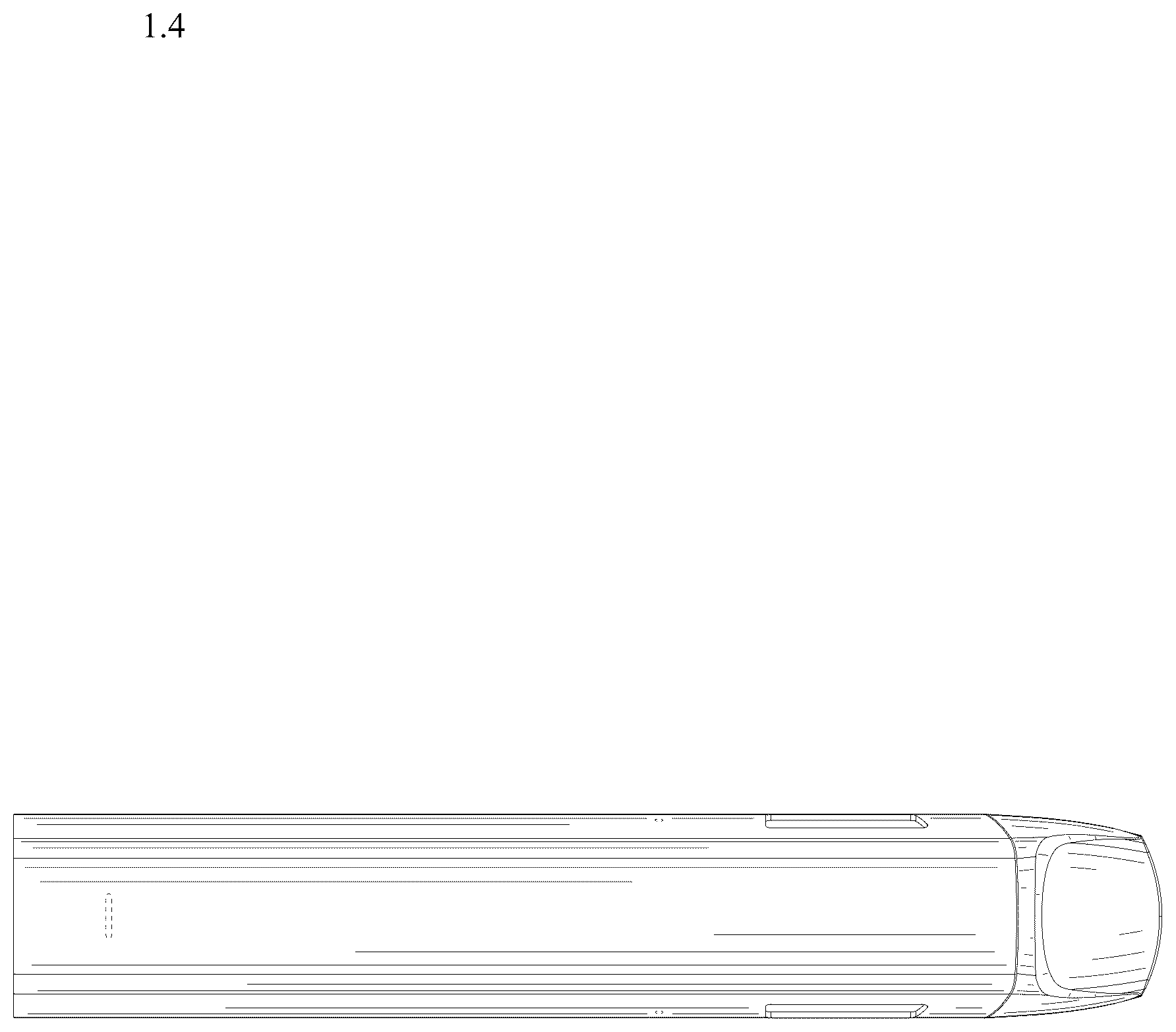 Patent USD1078155 Figure 4 – Aerosol generating device