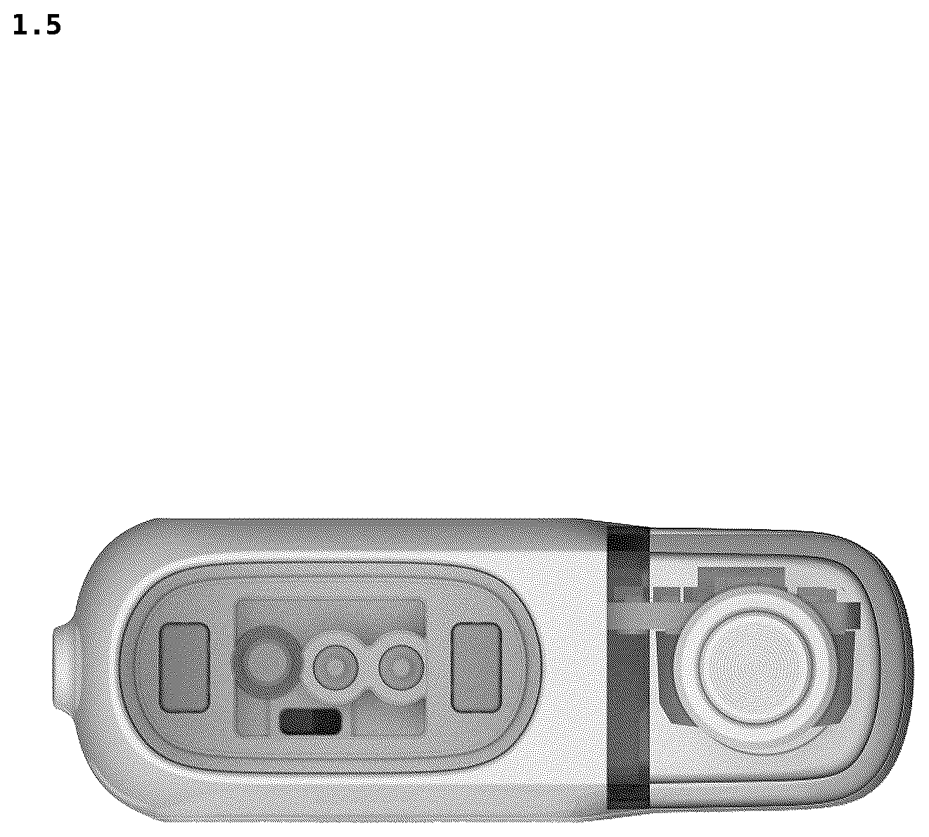 Patent USD1078156 Figure 5 – Main unit of electronic cigarette