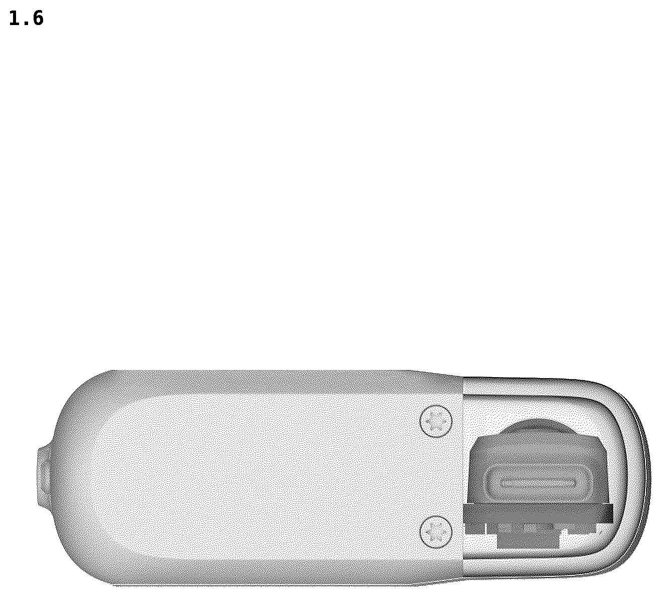Patent USD1078156 Figure 6 – Main unit of electronic cigarette
