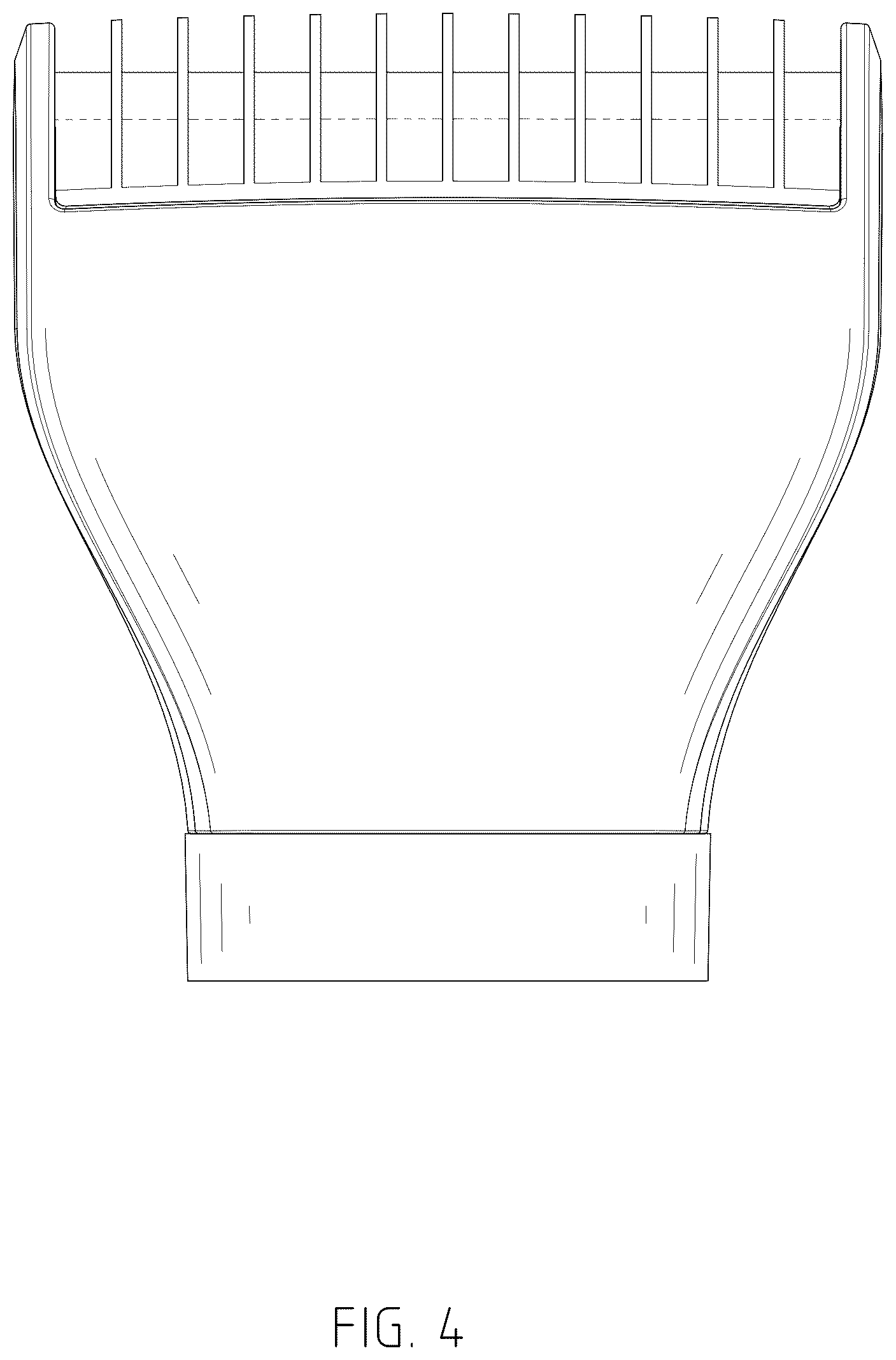 Patent USD1078159 Figure 4 – Hair dryer nozzle