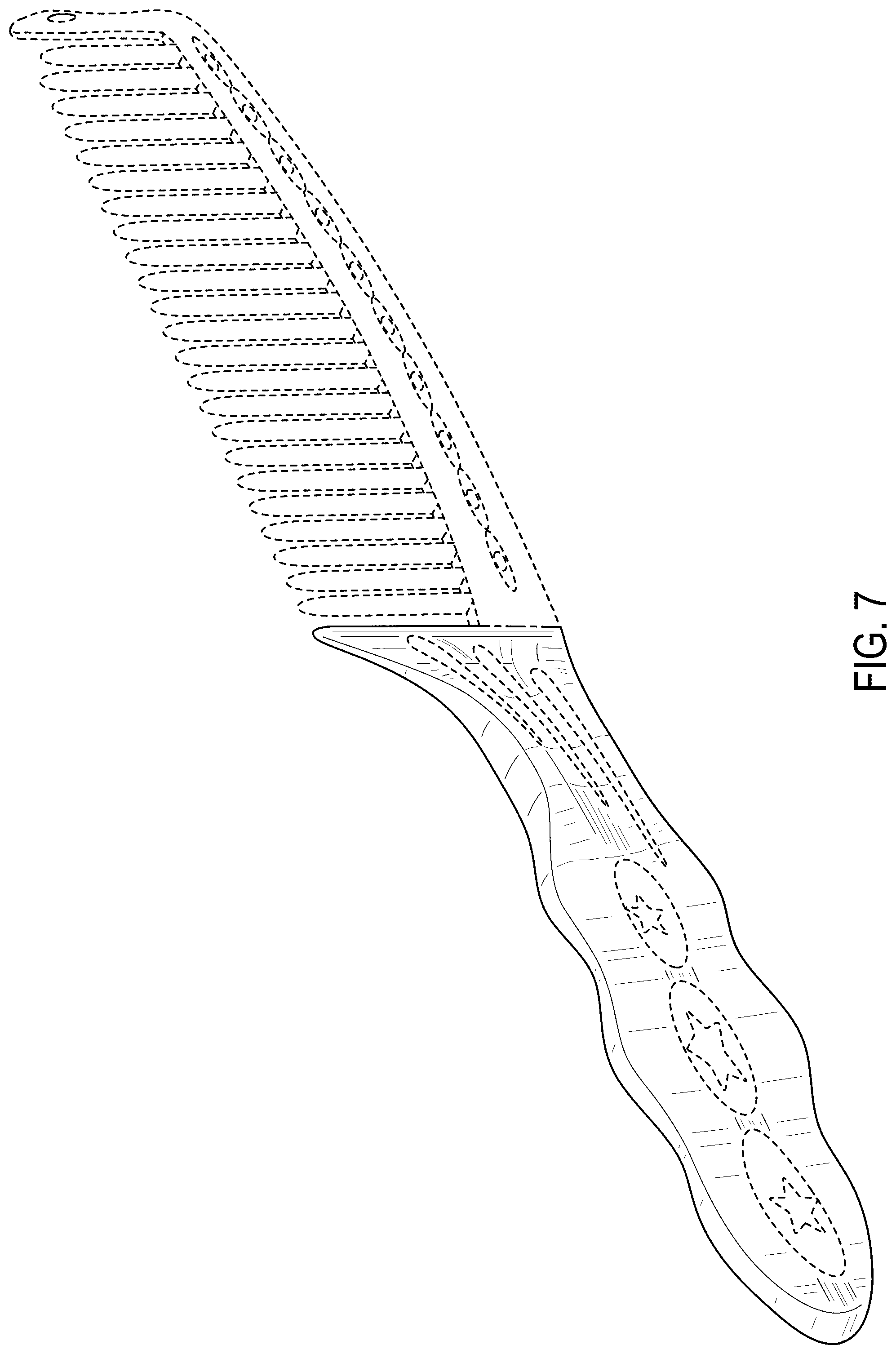 Patent USD1078161 Figure 5 – Comb