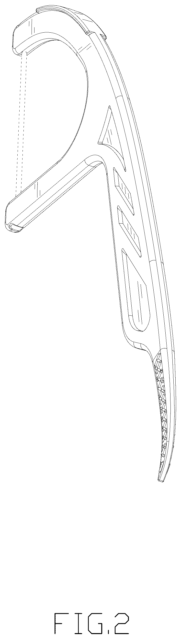 Patent USD1078168 Figure 2 – Floss pick