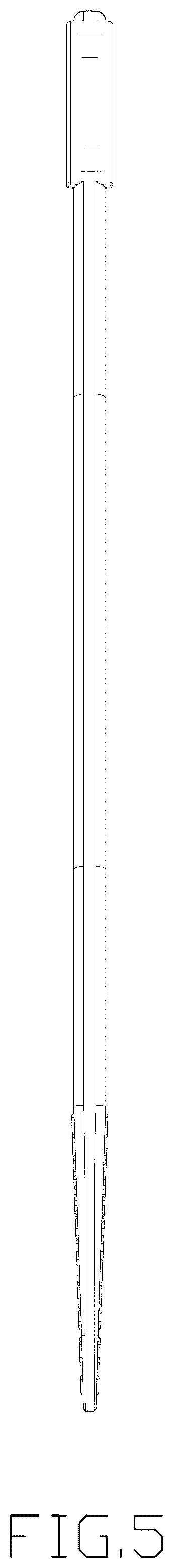 Patent USD1078168 Figure 5 – Floss pick